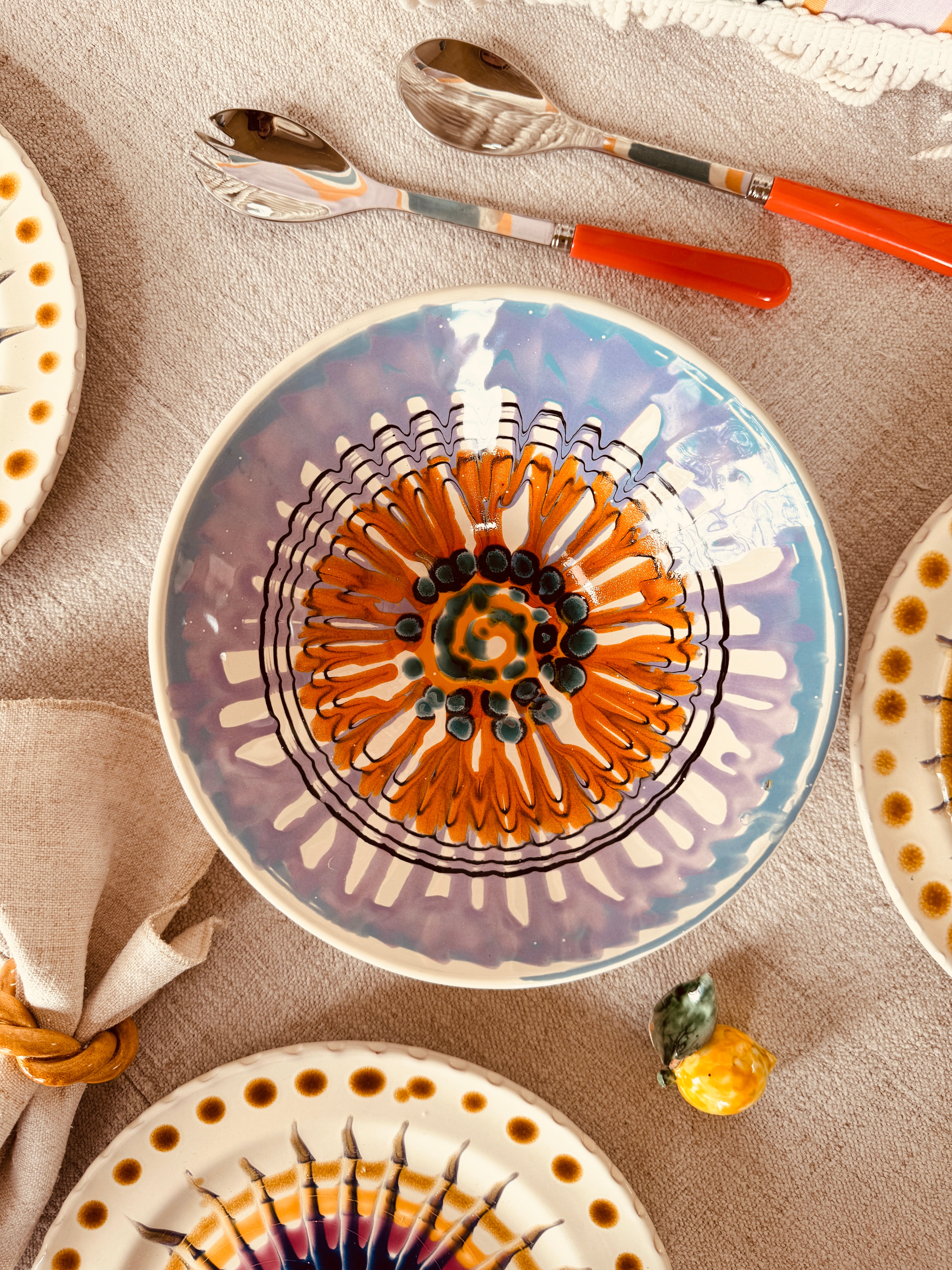 Salatschale, konisch - 25 "Einzelstück - Art Piece"