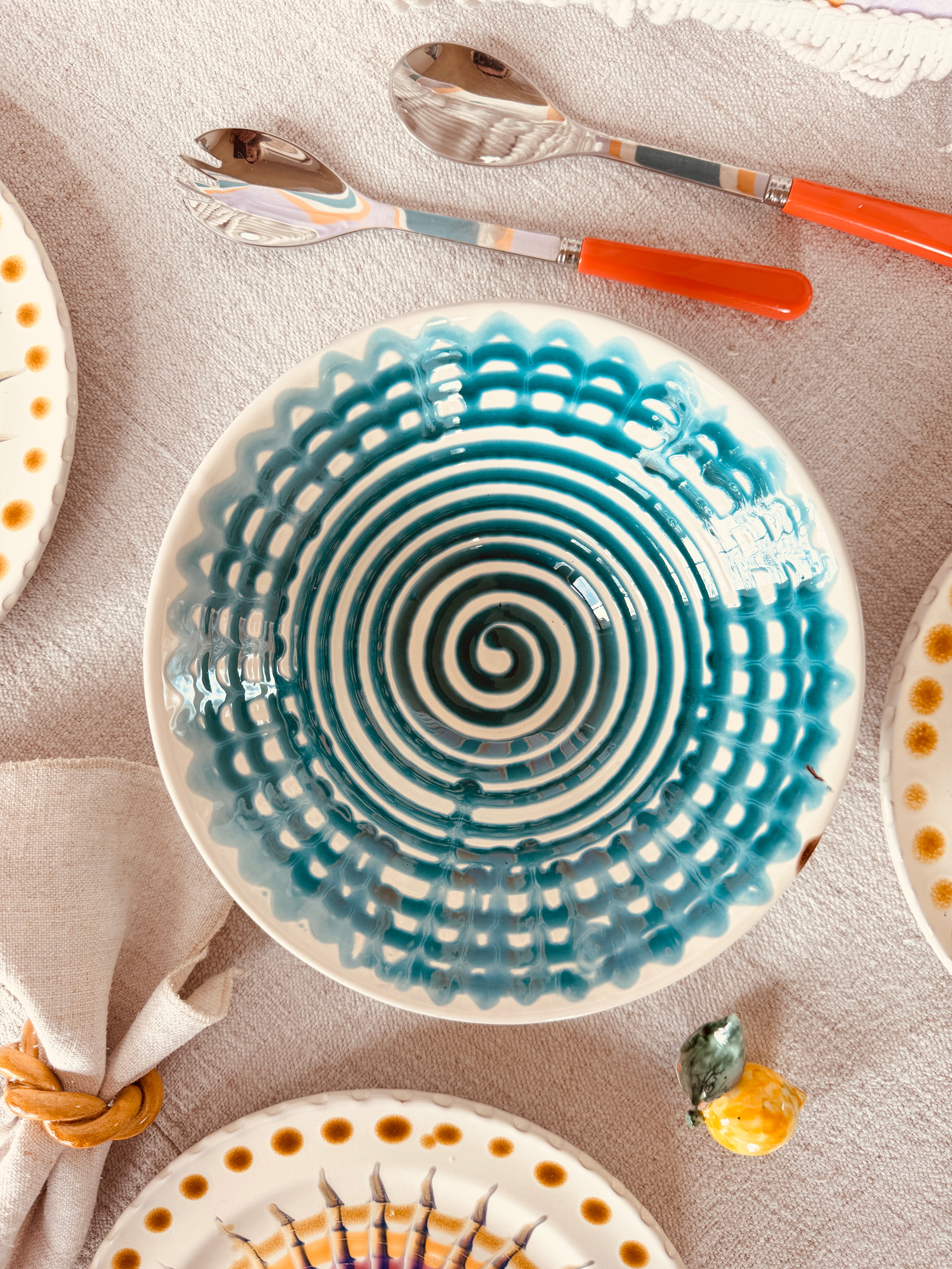 Salatschale, konisch - 25 "Einzelstück - Art Piece"