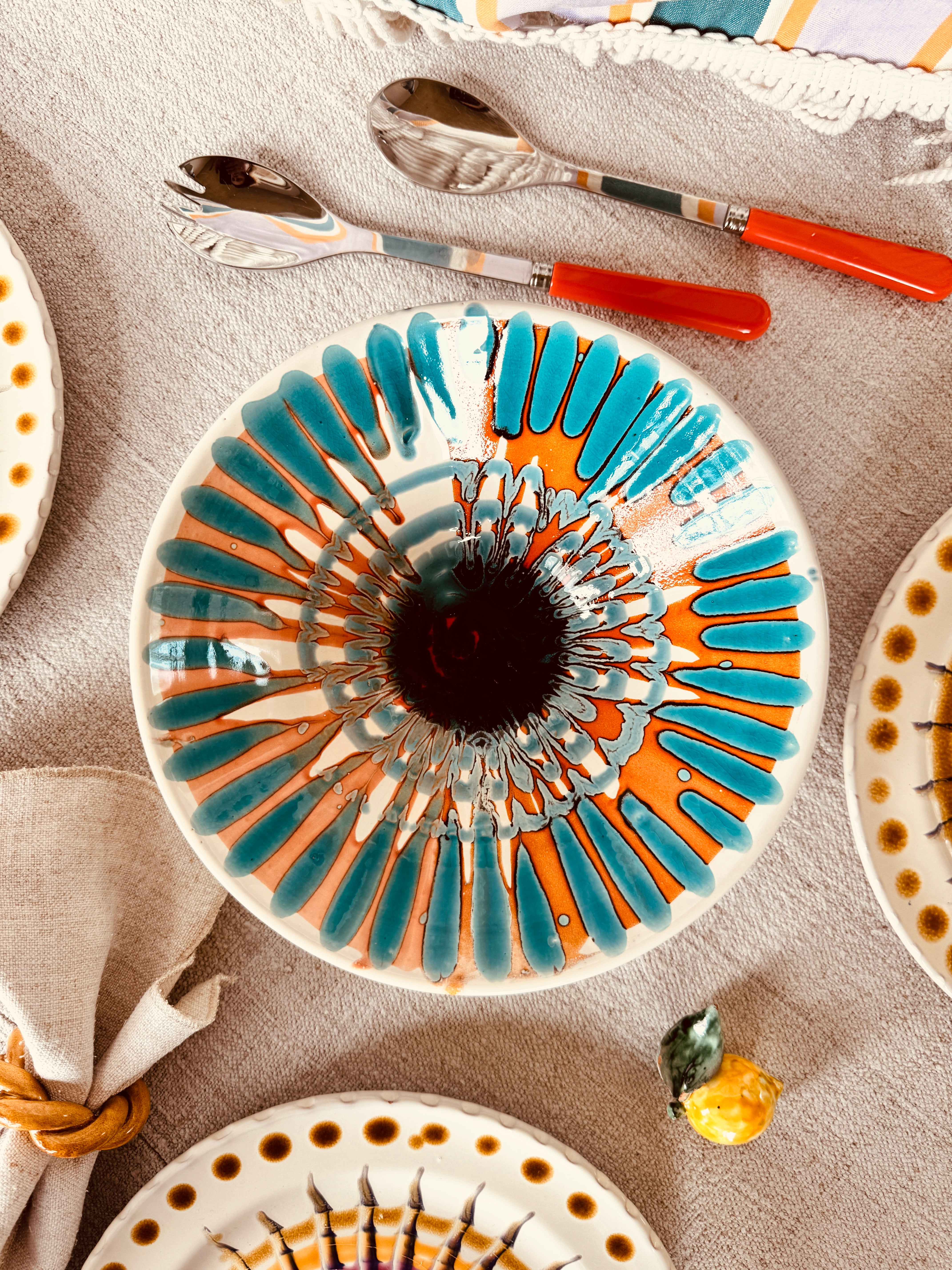 Salatschale, konisch - 25 "Einzelstück - Art Piece"