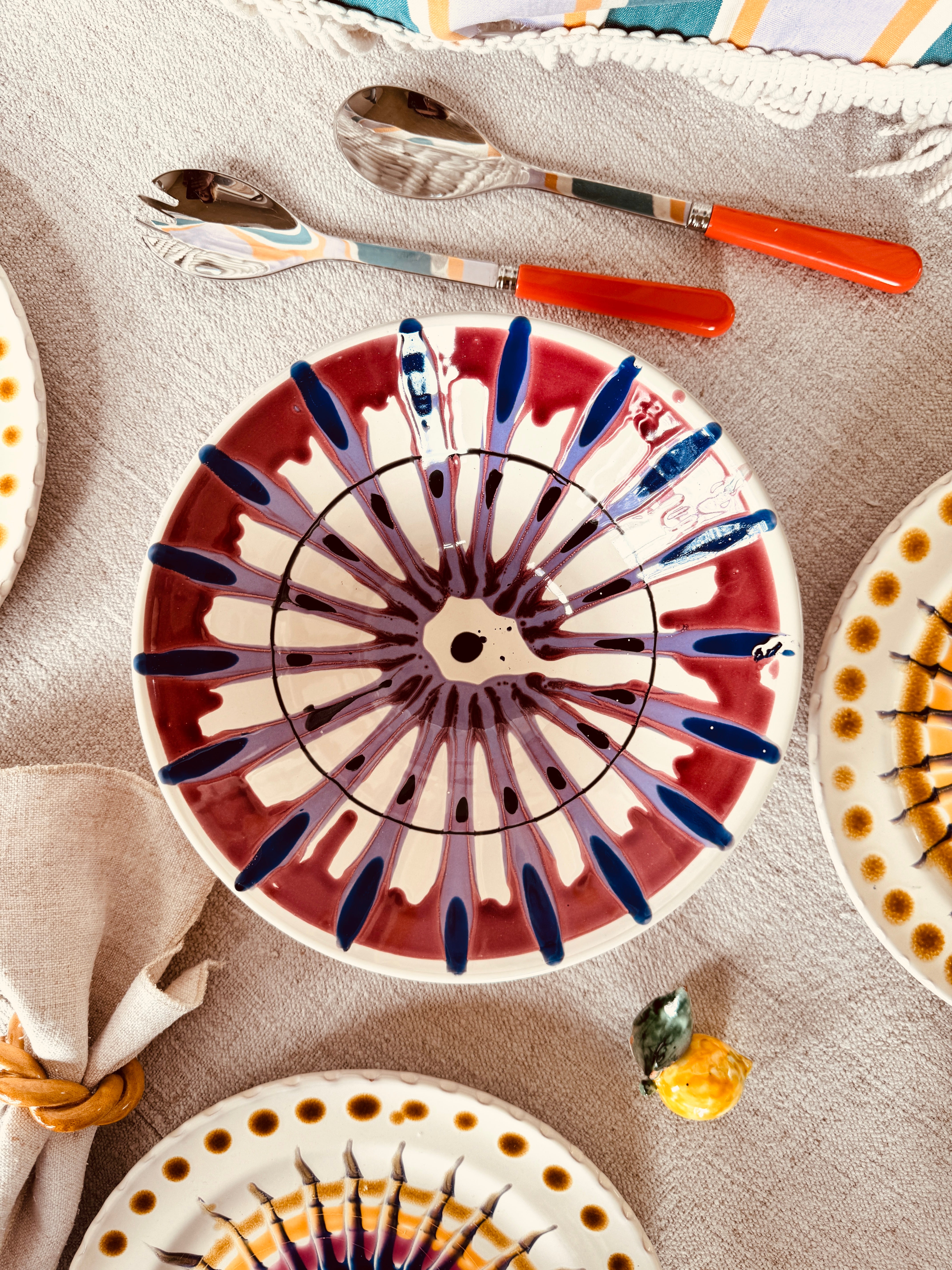 Salatschale, konisch - 25 "Einzelstück - Art Piece"