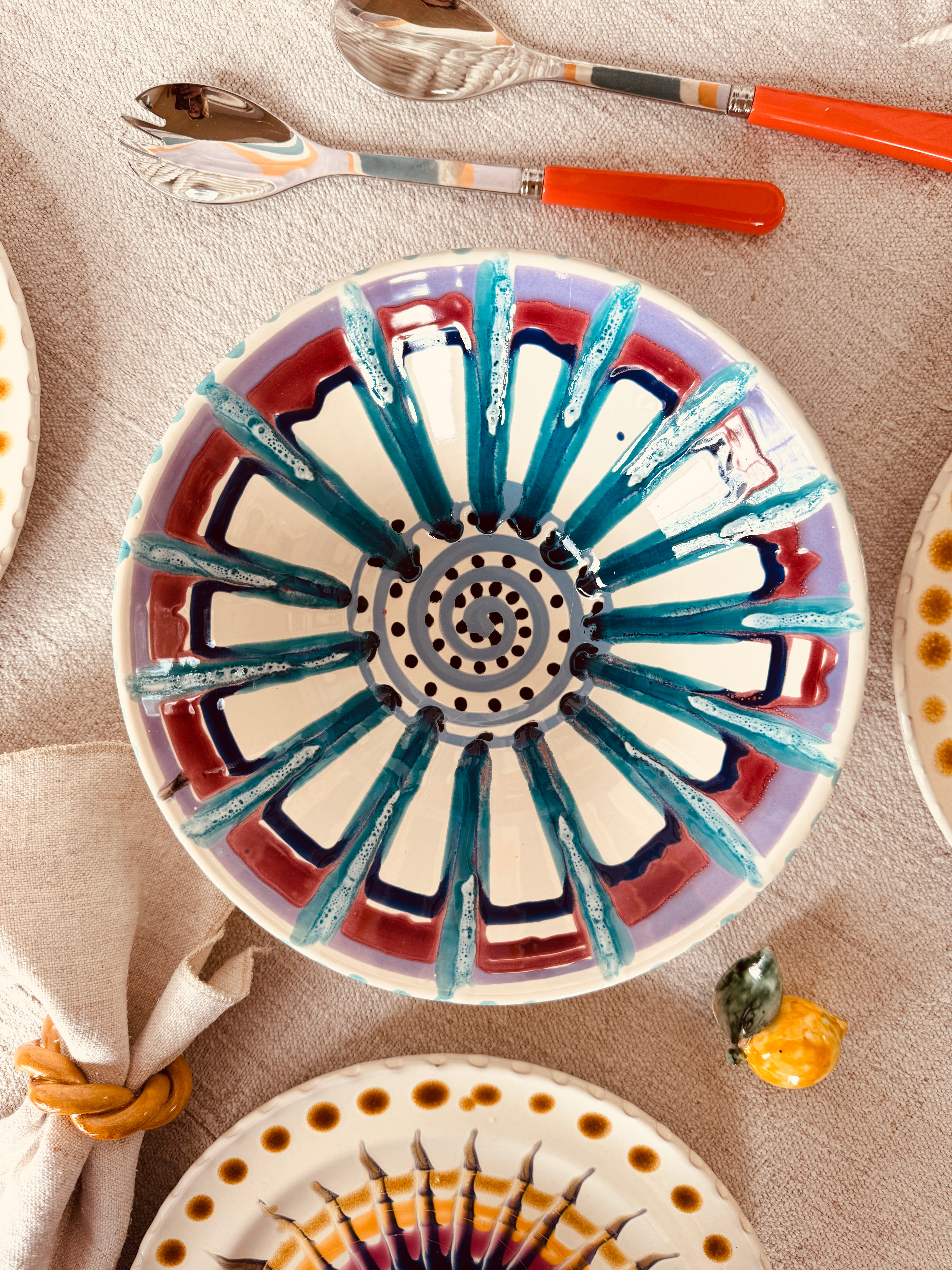 Salatschale, konisch - 25 "Einzelstück - Art Piece"