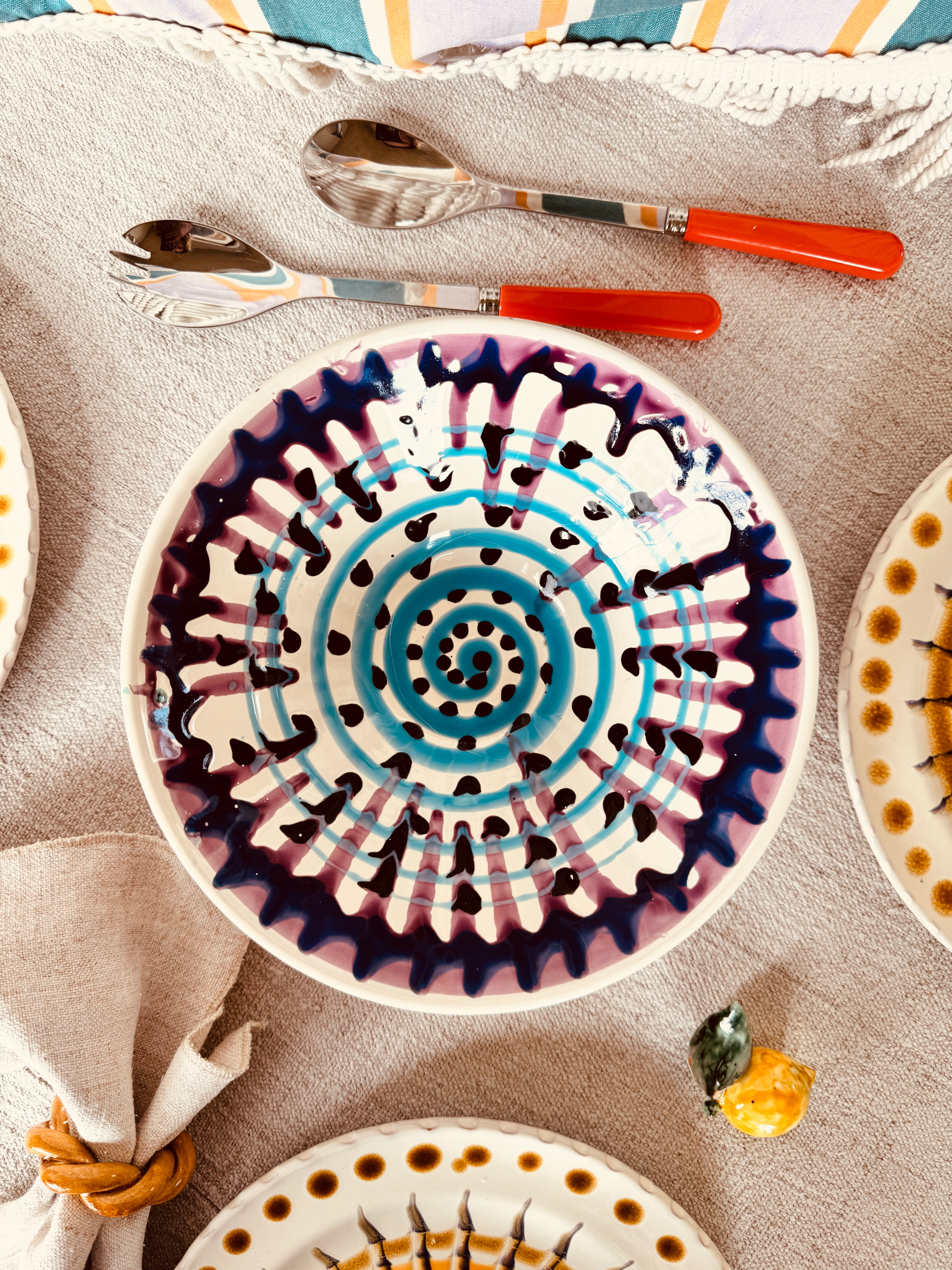 Salatschale, konisch - 25 "Einzelstück - Art Piece"