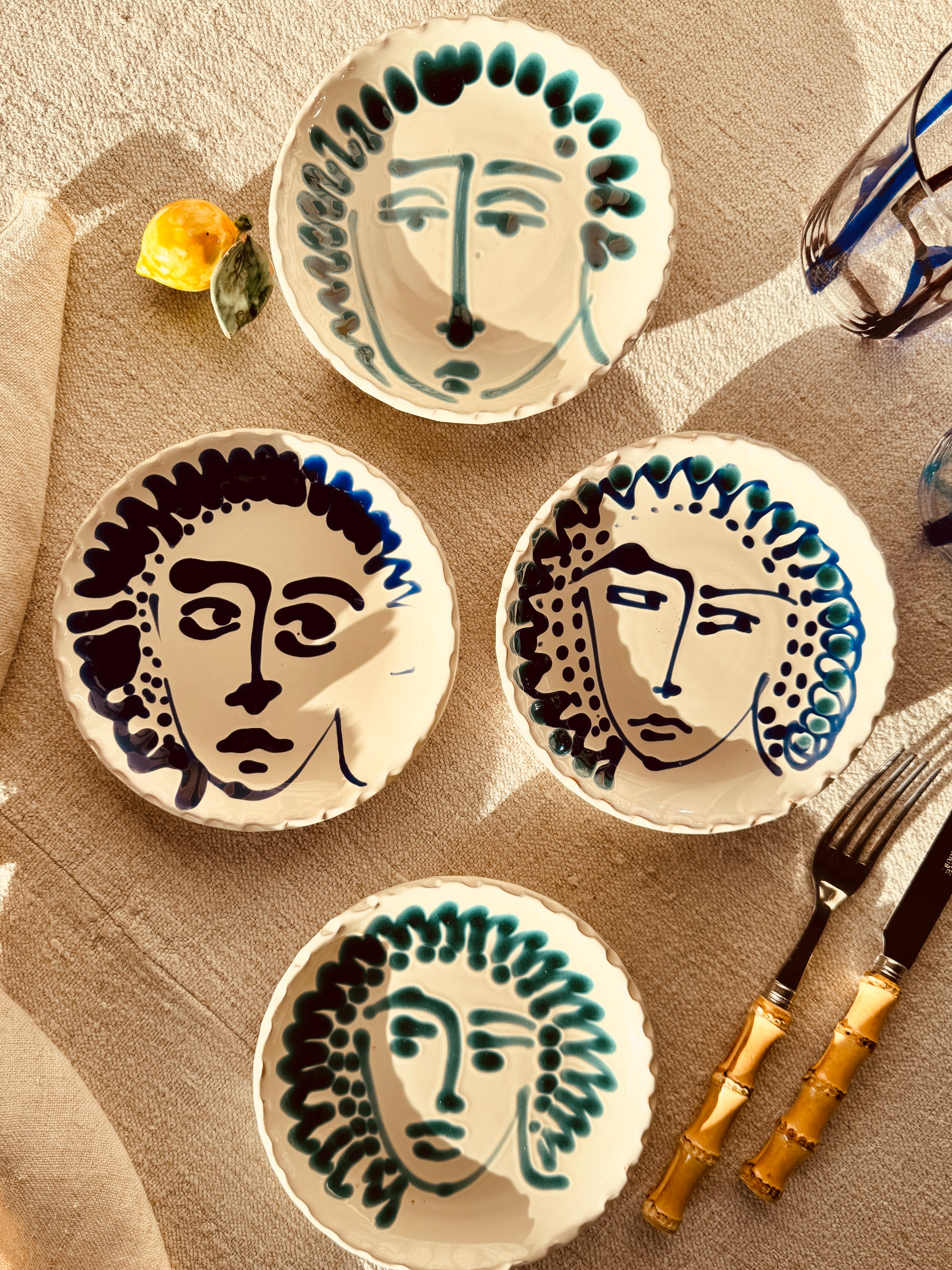 Teller 16cm "Viso Mix" 4er Set