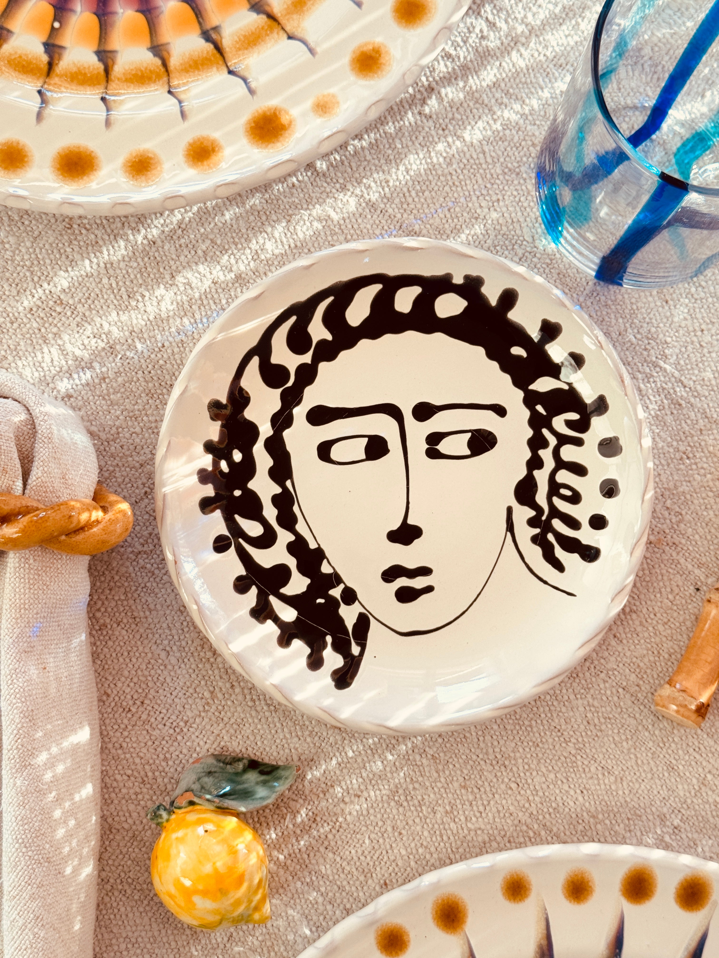 kleiner Teller 16cm "Einzelteil - Unique"