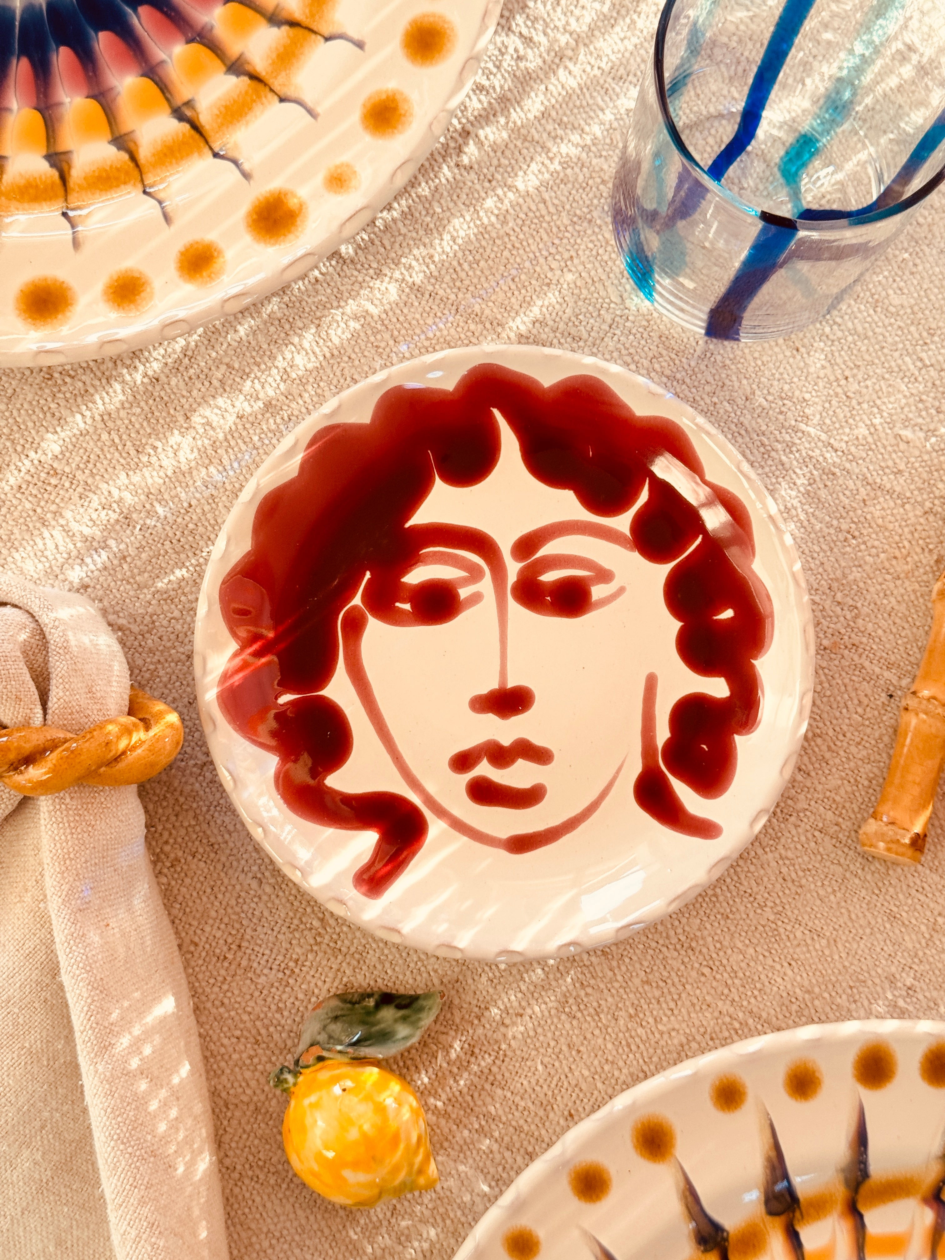 kleiner Teller 16cm "Einzelteil - Unique"