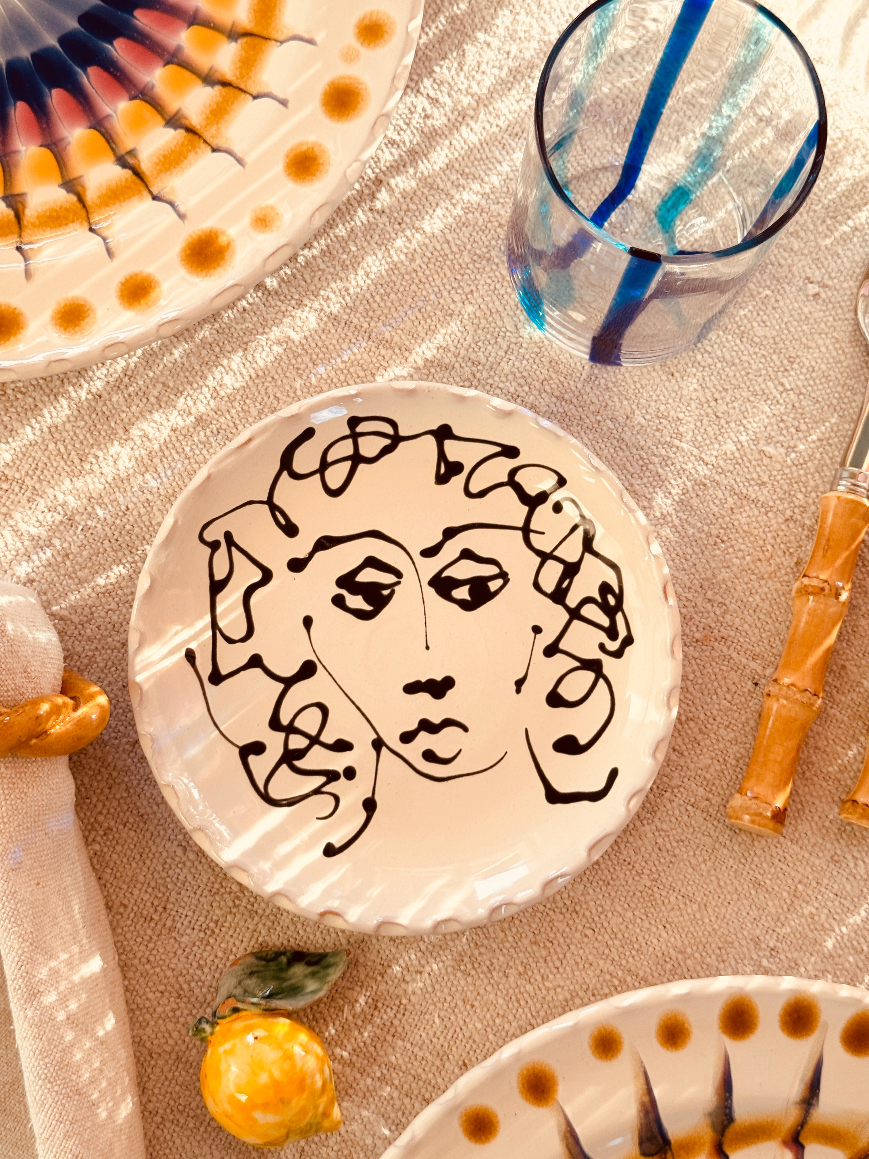 kleiner Teller 16cm "Einzelteil - Unique"