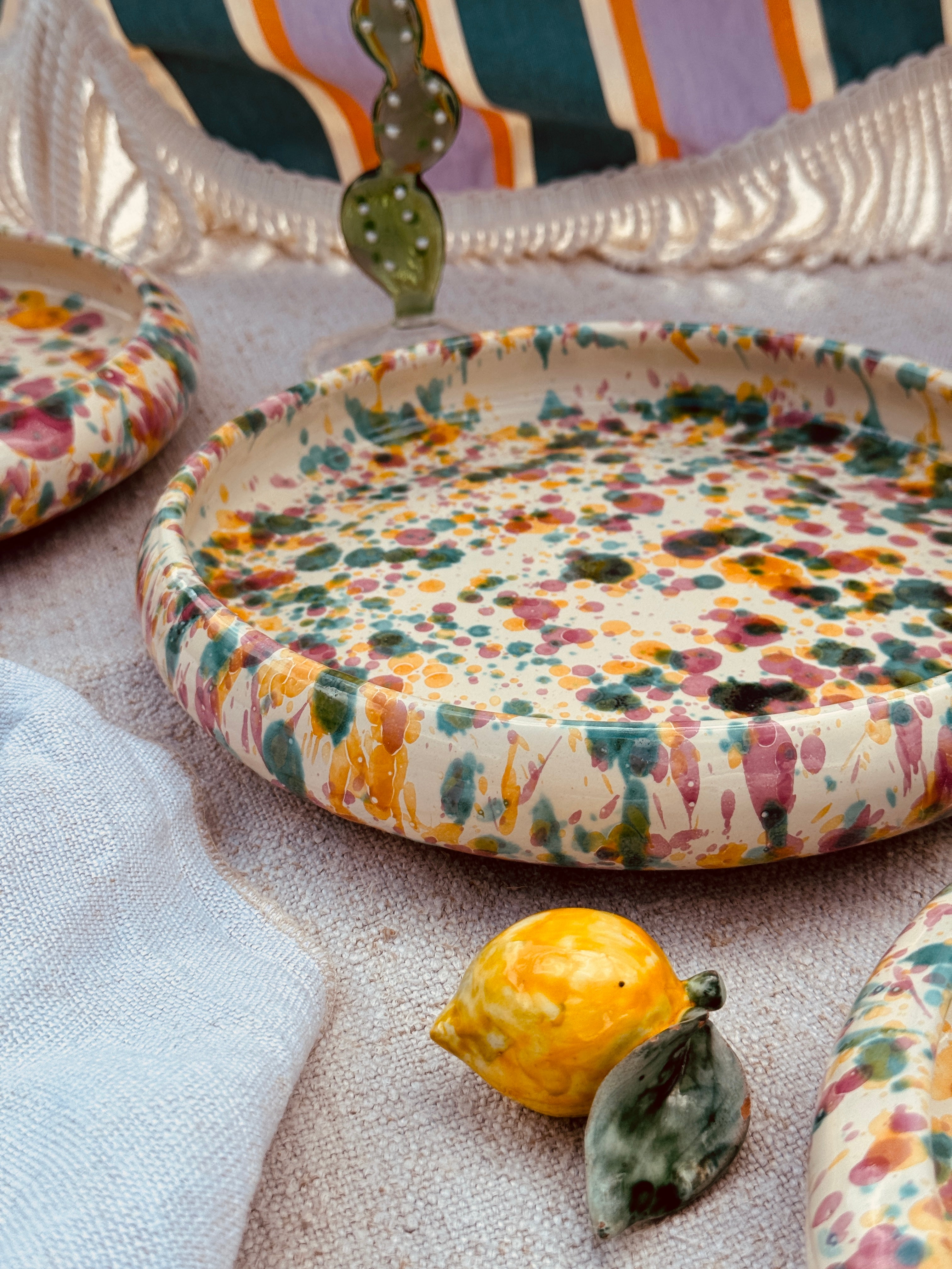 Frisbee Plate Schizzato "Colori Fantasia" NEW COLOUR