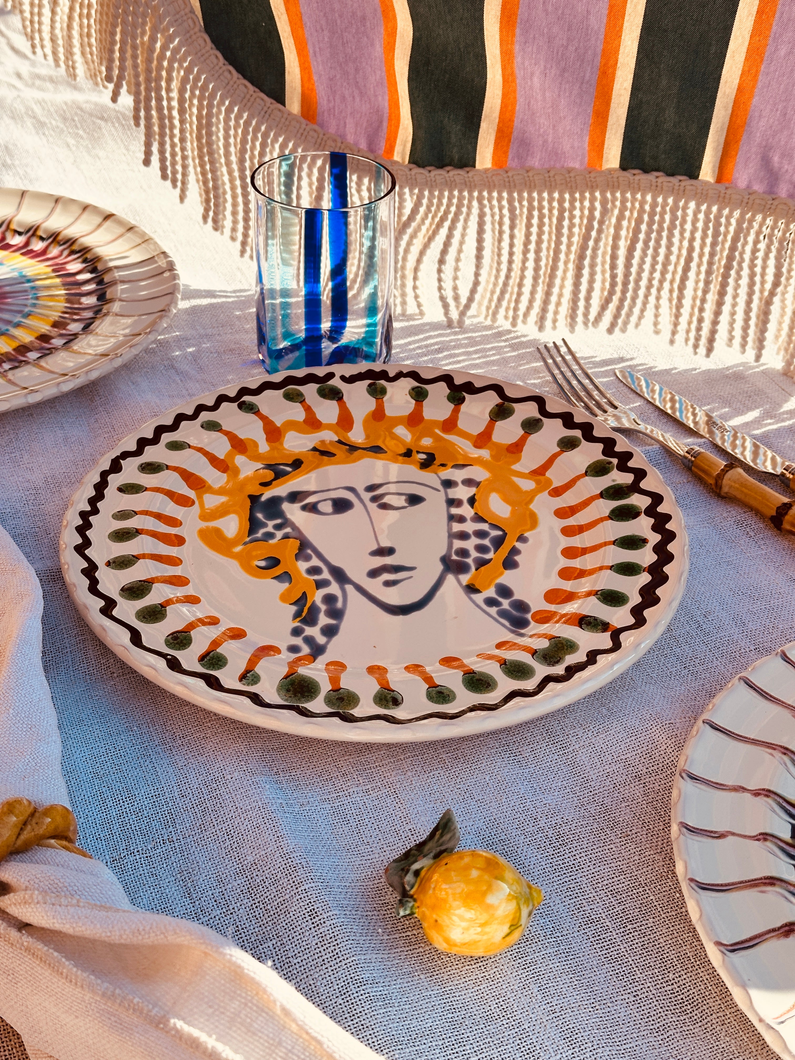 wonderful Viso Speiseteller - 27 cm "A la prossima Mr Picasso"
