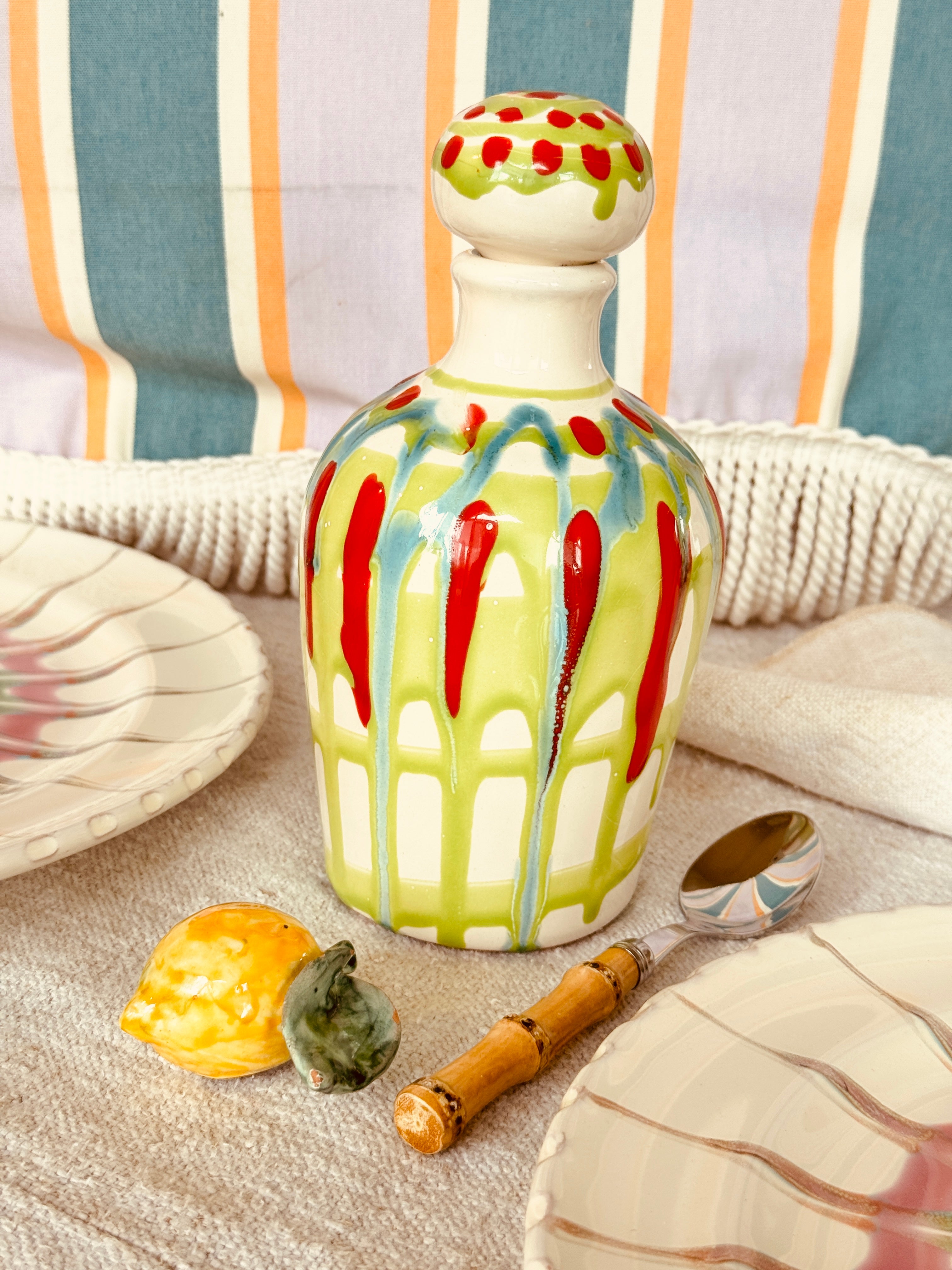 handgemachte Ölflasche "Einzelstück"