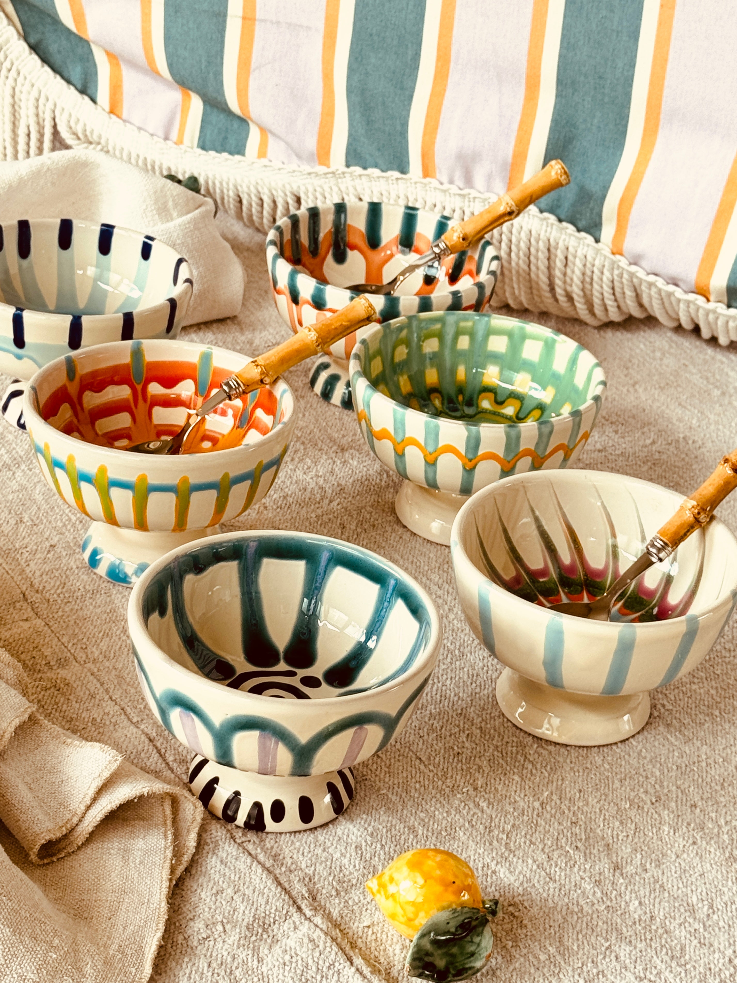 Dessert Schale "Mi piace Gelato!" 12cm - 6er Set