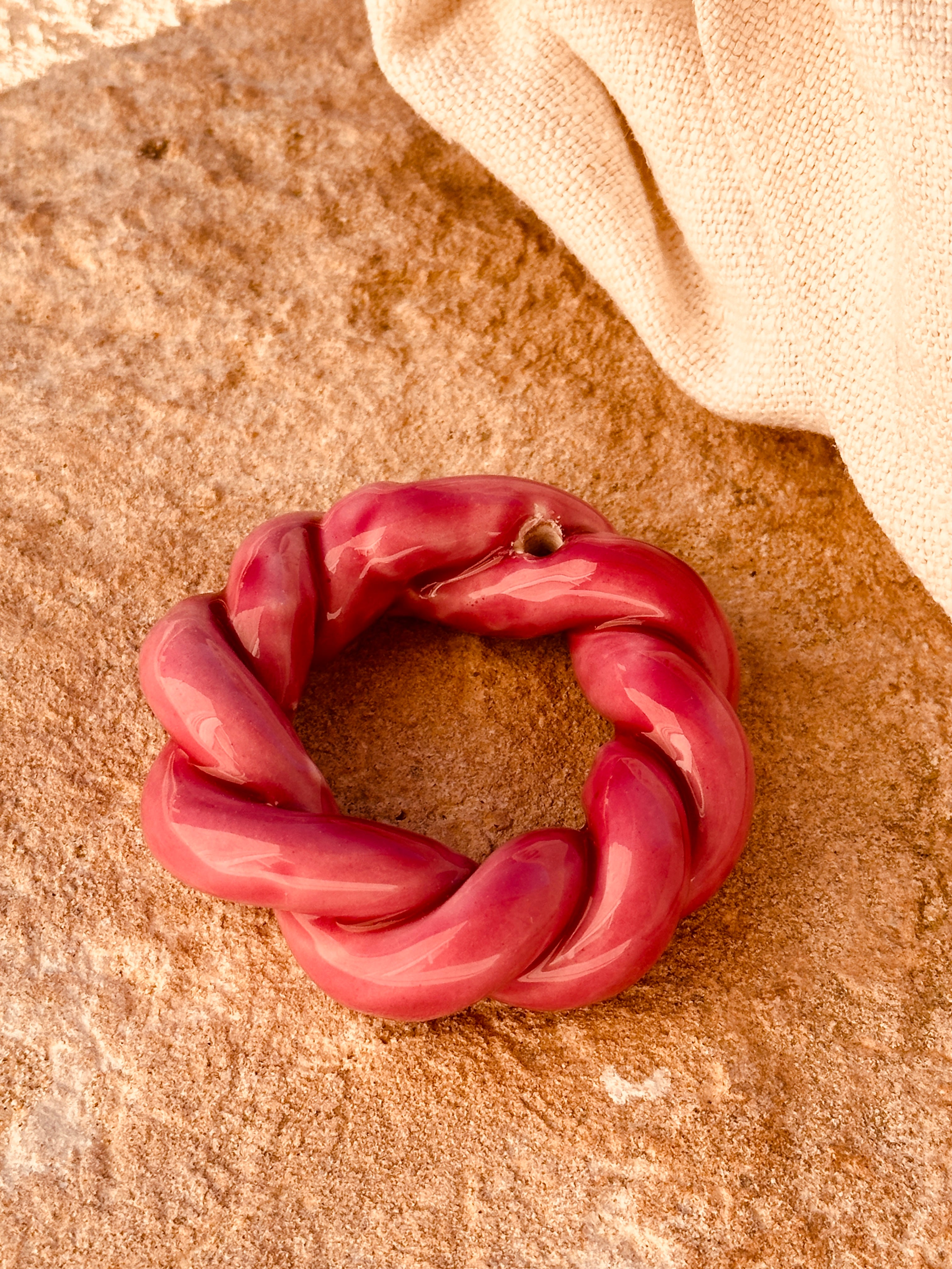 Servietten Ring "Fuxia"