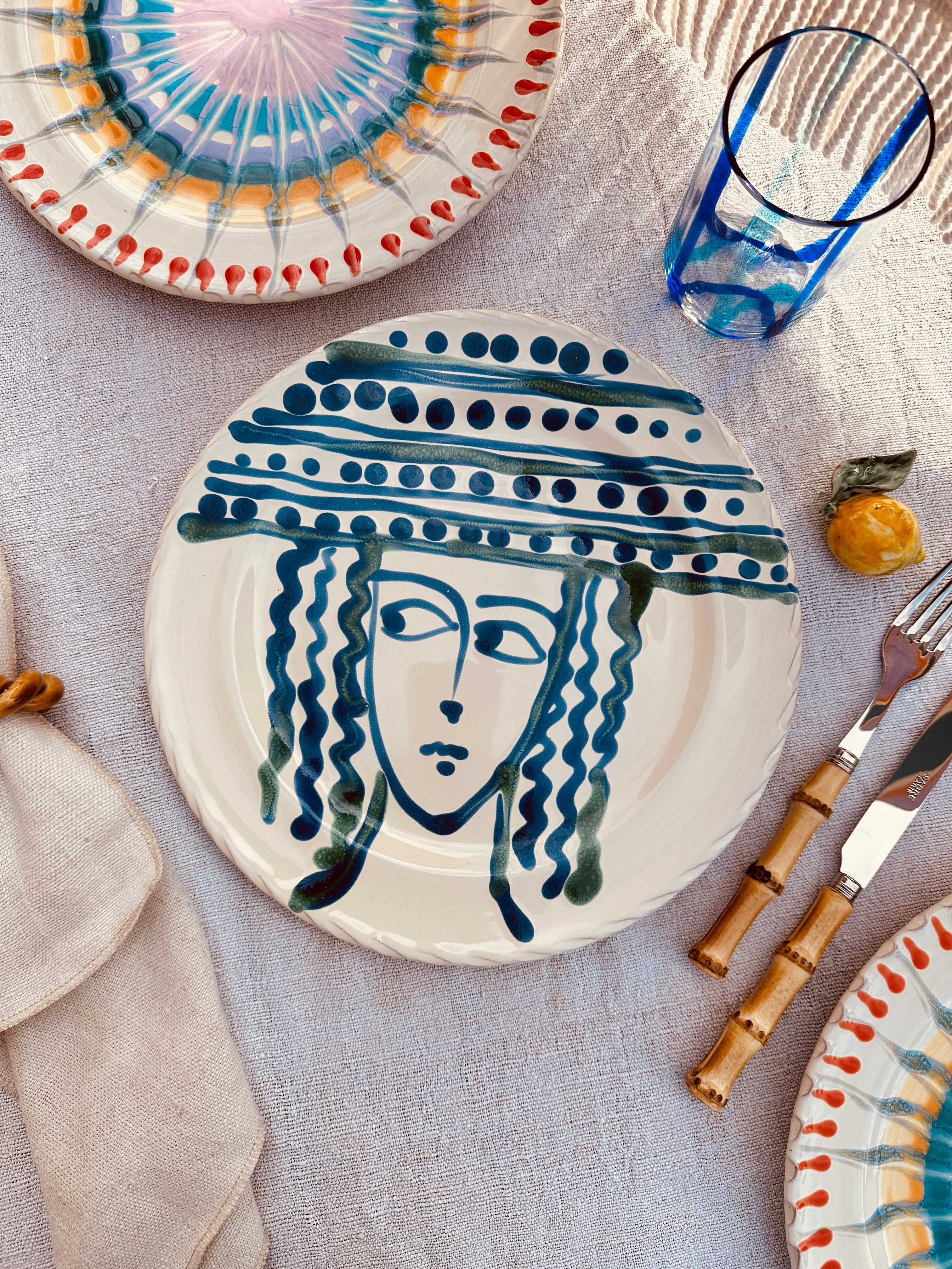 Viso Speiseteller "Ciao Mrs. Picasso" - 27 cm