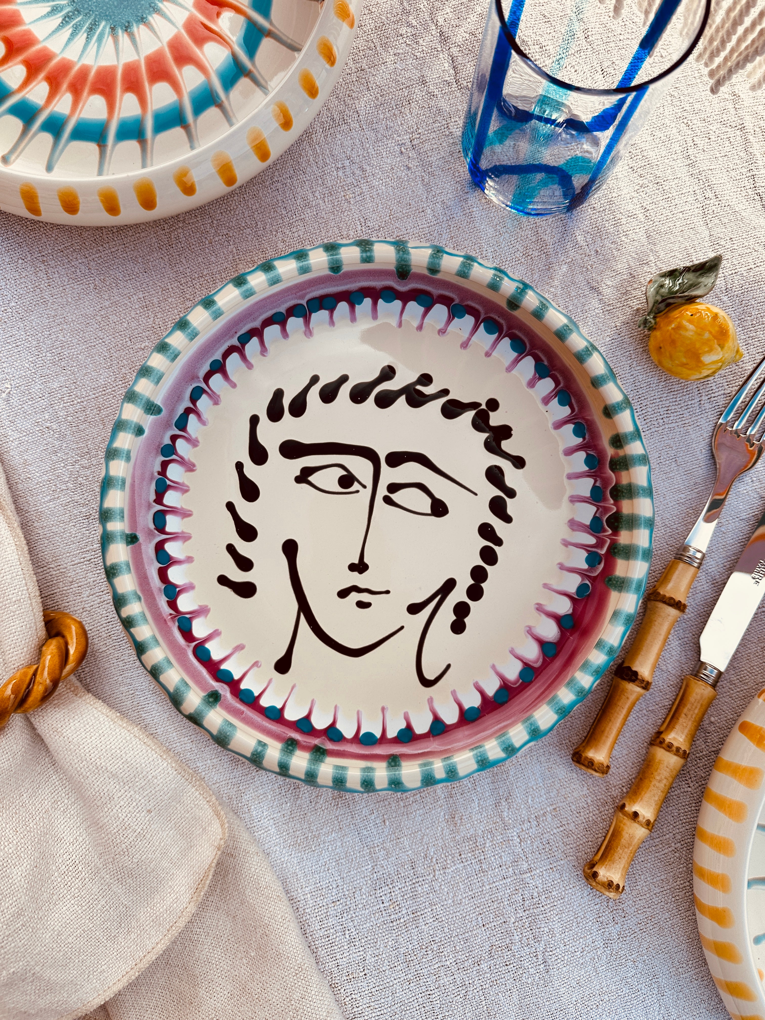 Viso Frisbee Plate "La Principessa"