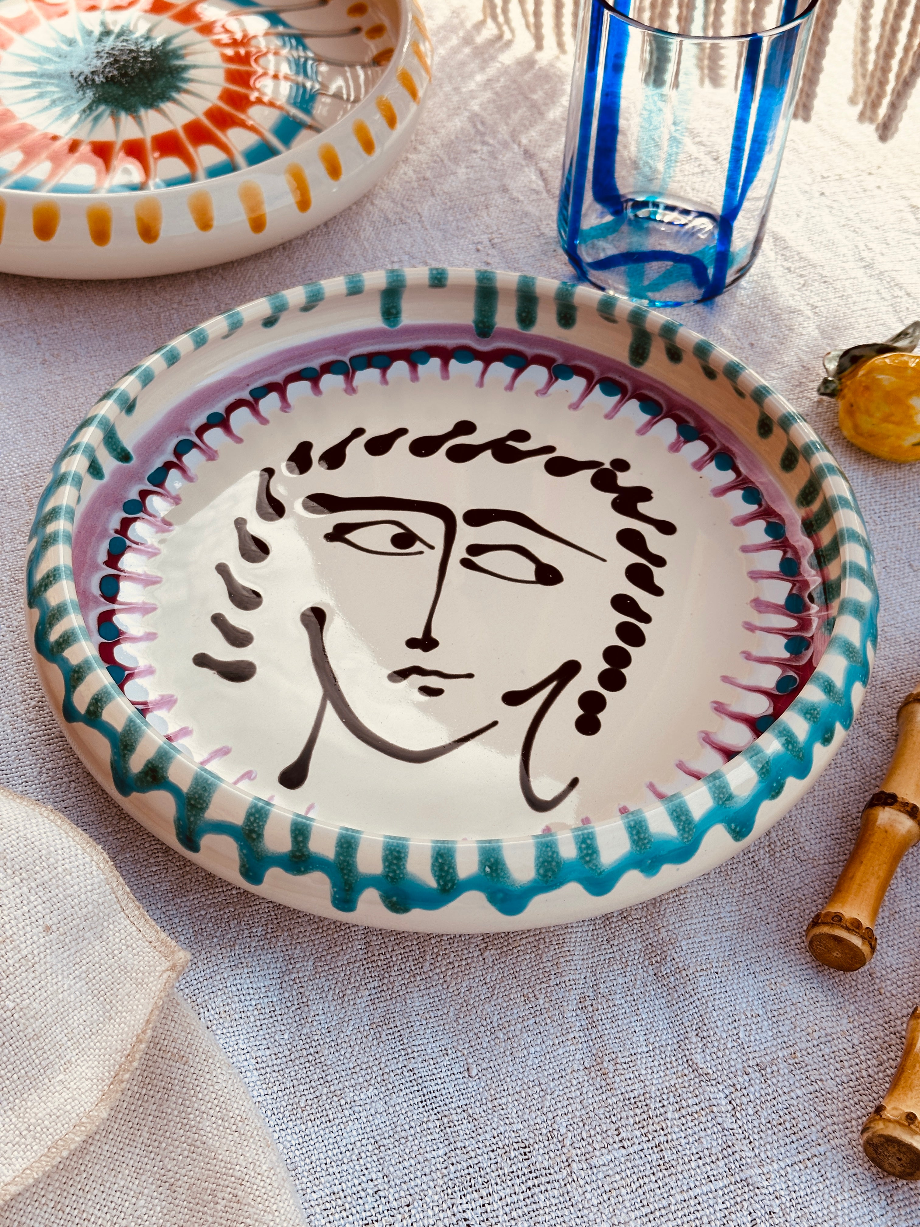 Viso Frisbee Plate "La Principessa"