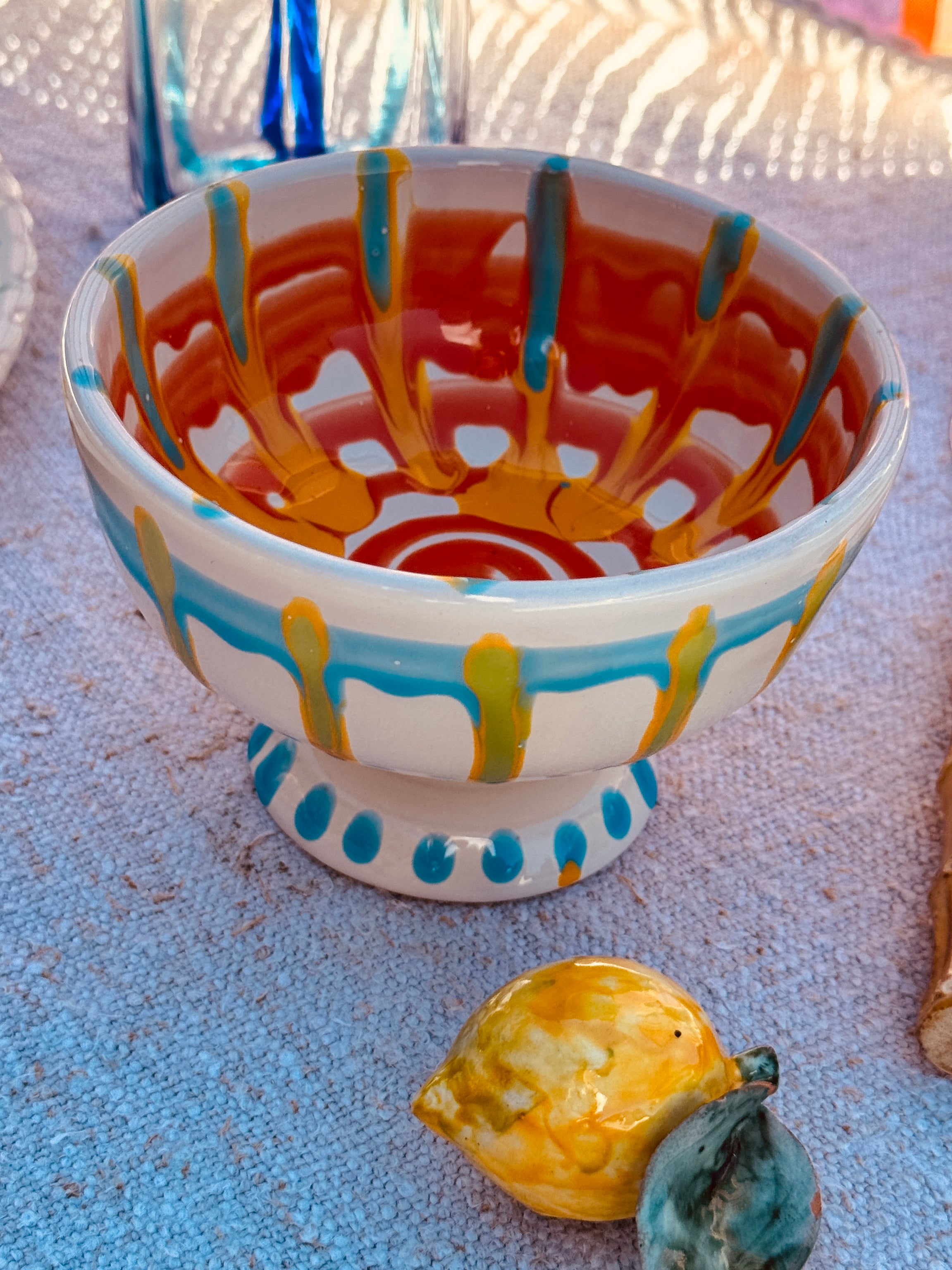 Psychodelic Dessert High Bowl "I love Gelato! 12cm