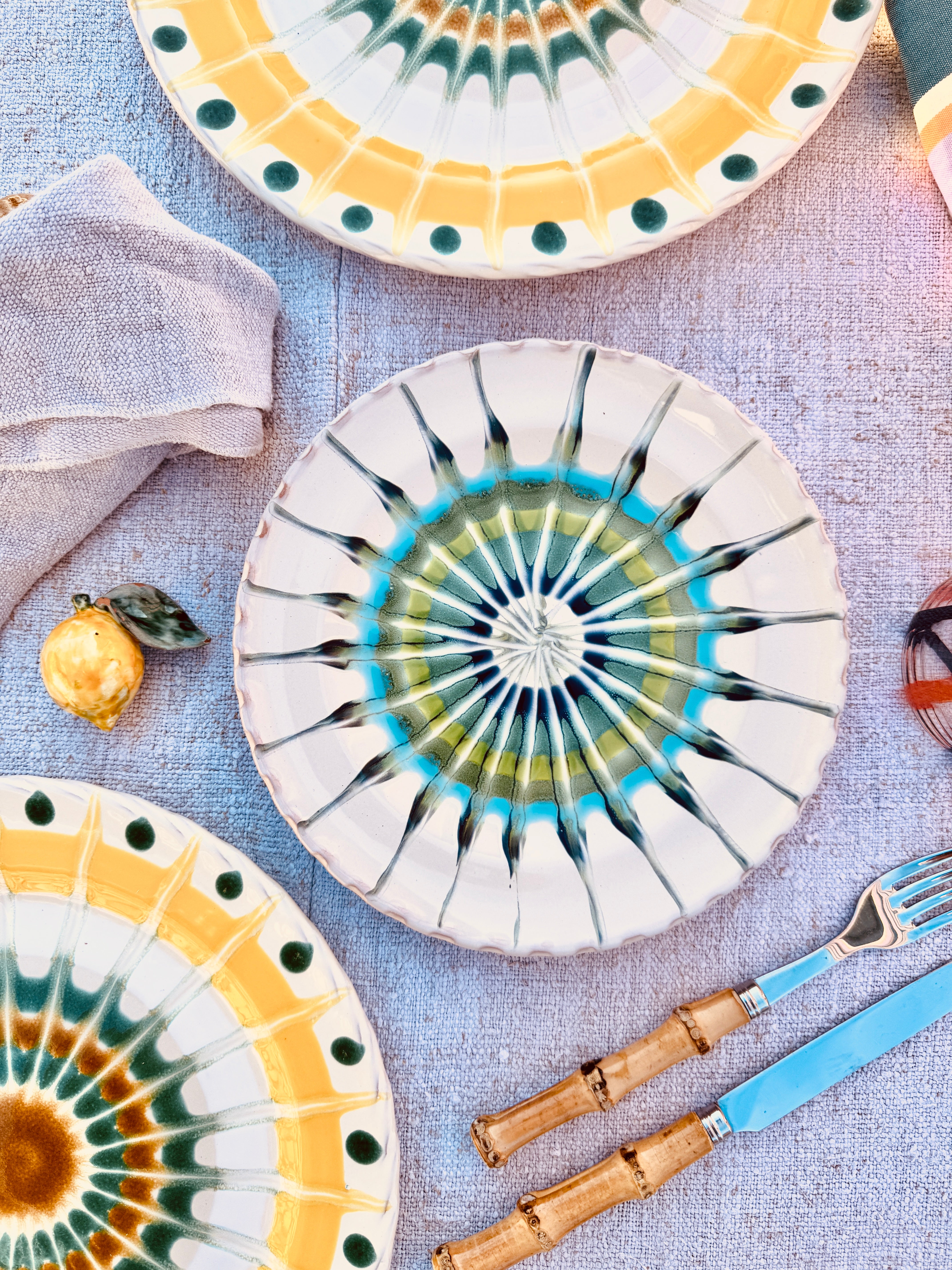 Antipasti / Dessertteller - 20 cm "Lido Sole 1970"