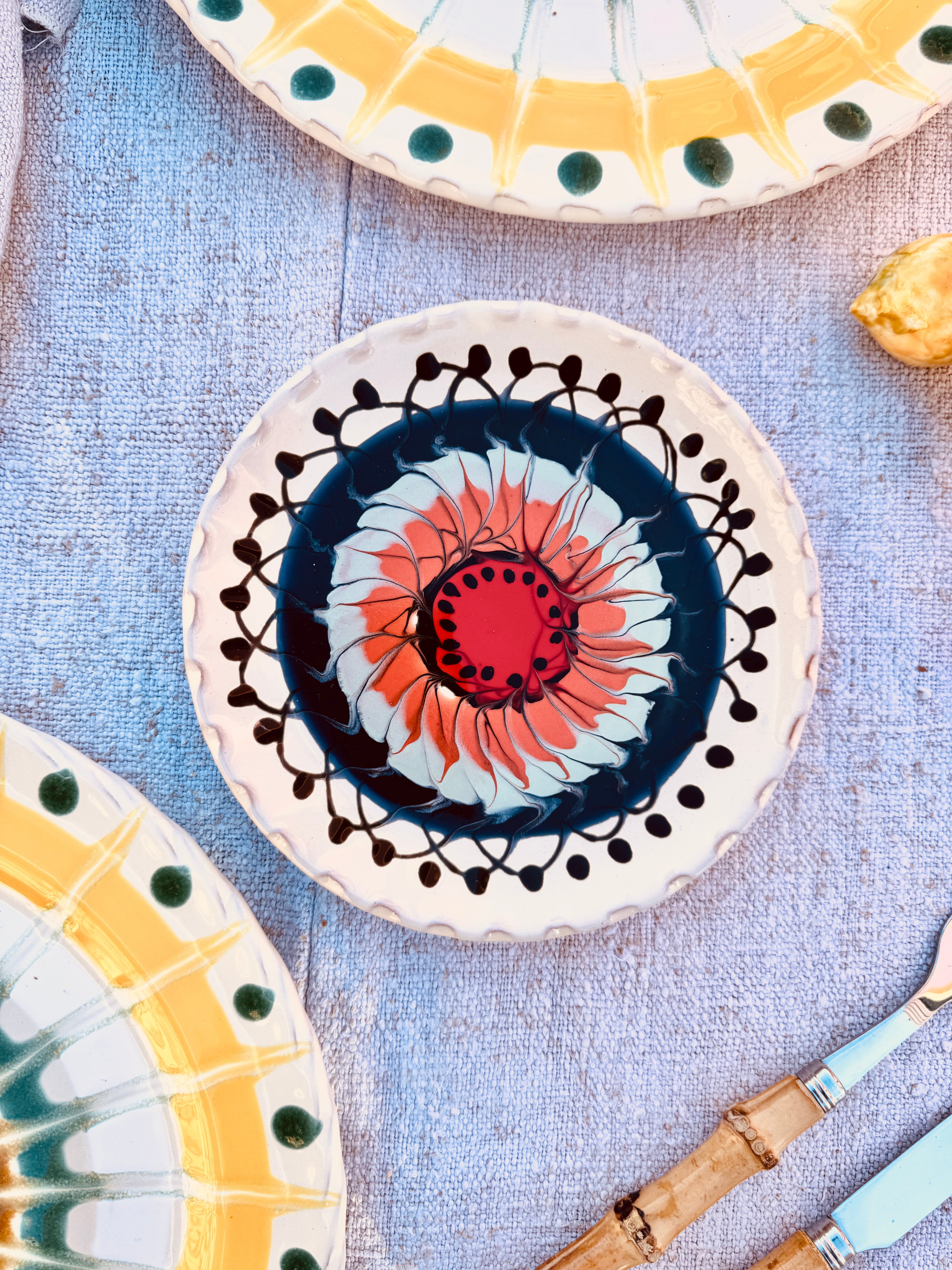 UNIQUE Fruit Plate 16cm "Casino"