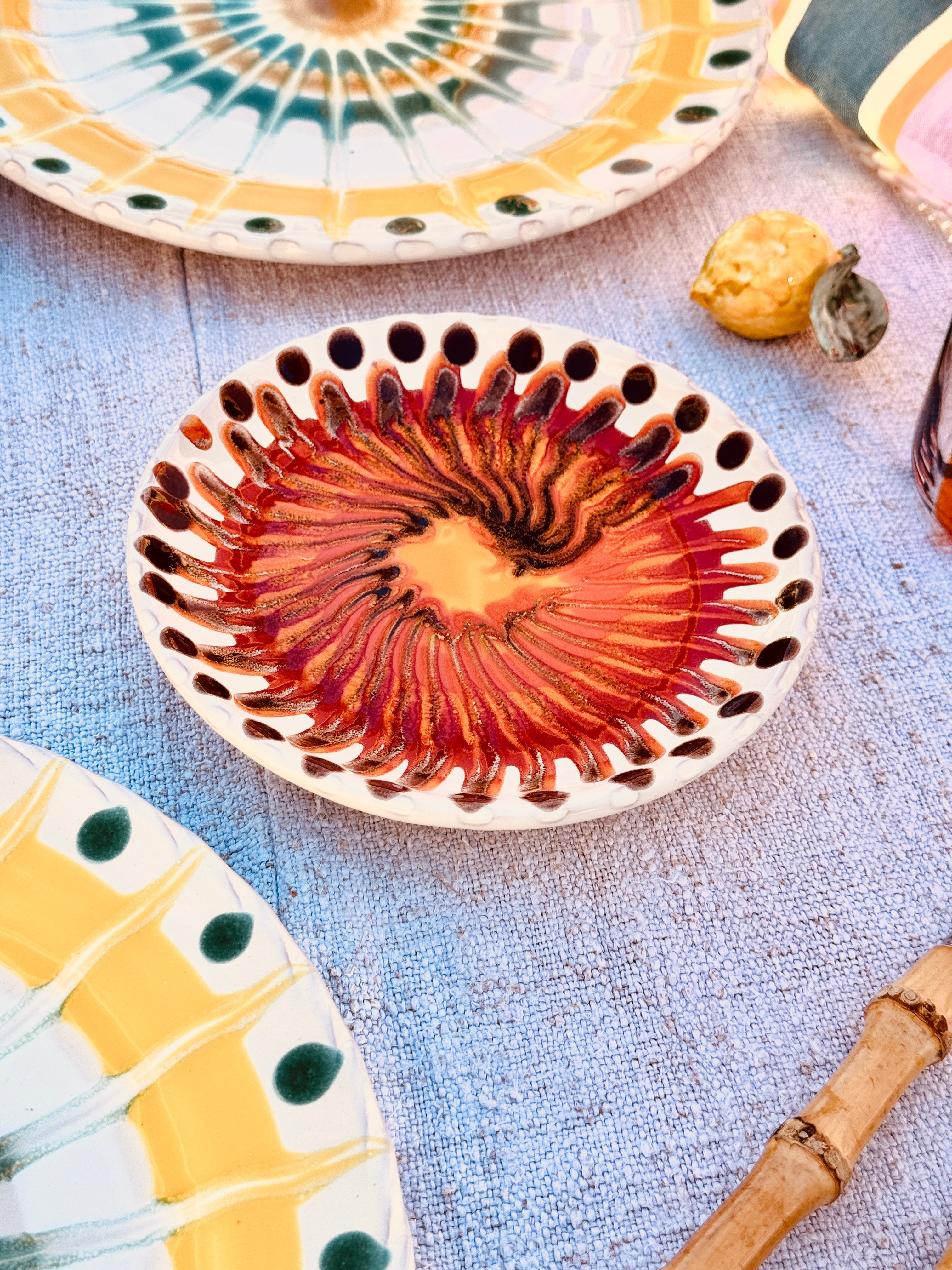 UNIQUE Fruit Plate 16cm "Casino"