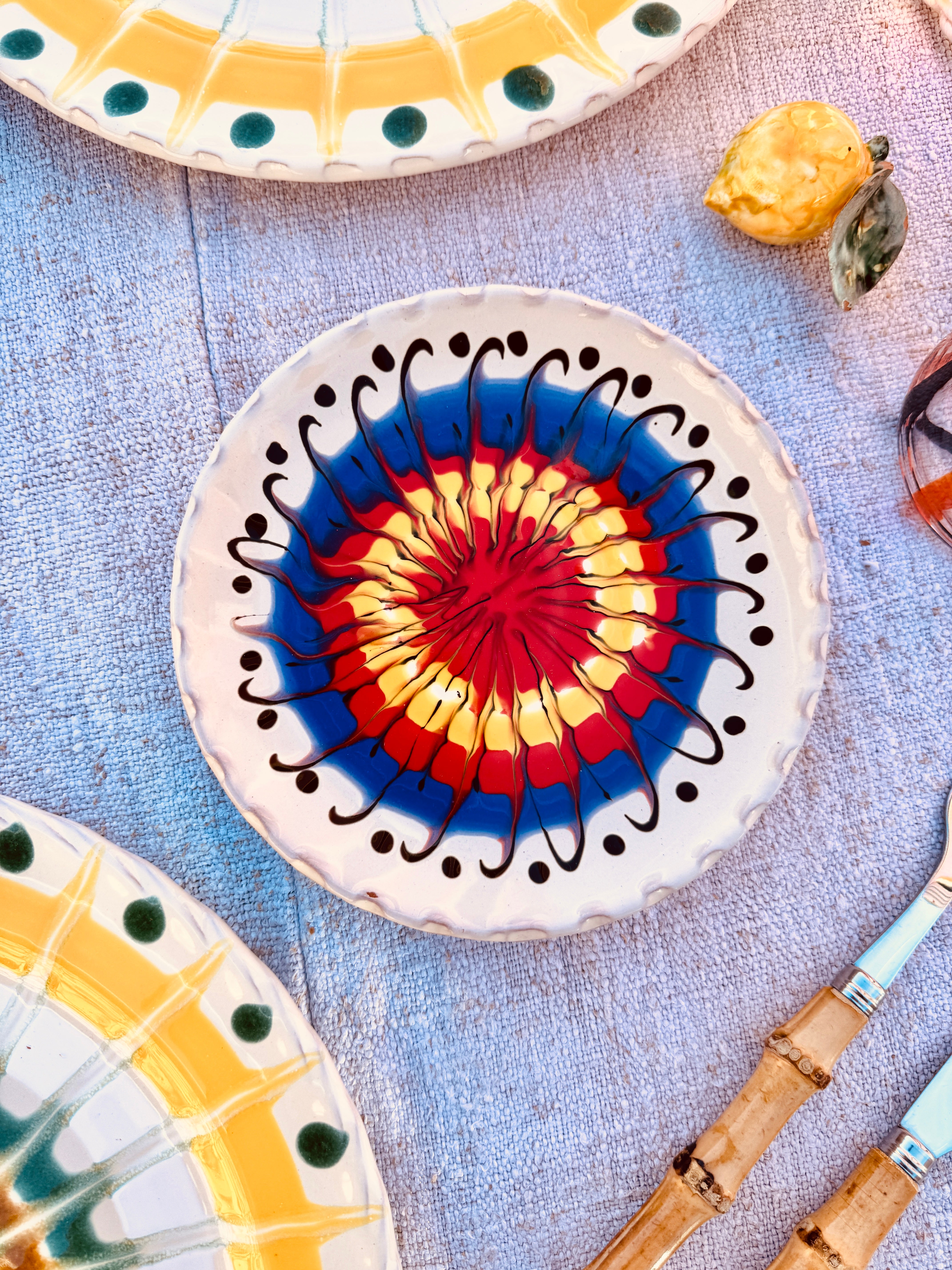 UNIQUE Fruit Plate 16cm "Casino"