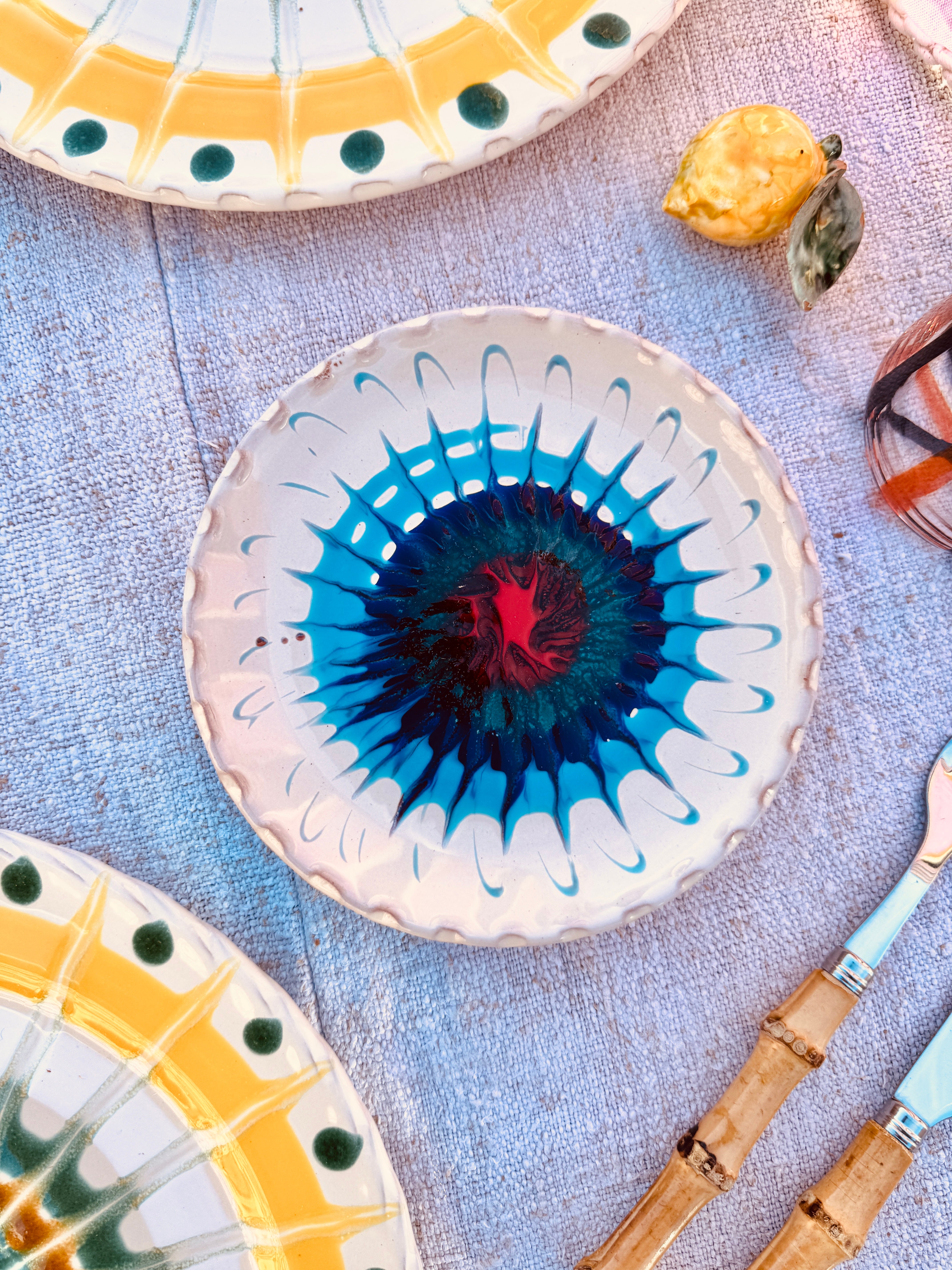 UNIQUE Fruit Plate 16cm "Casino"