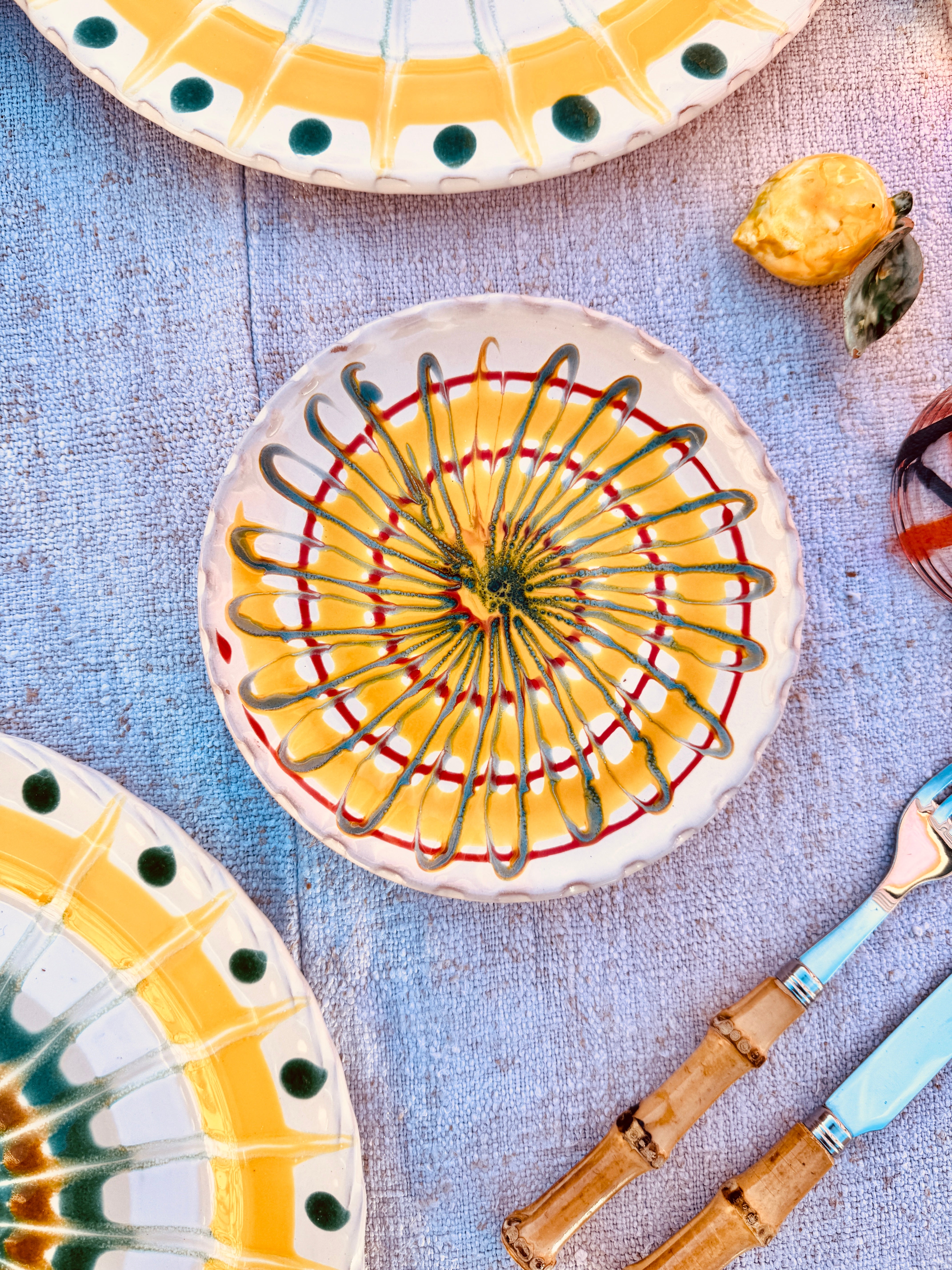 UNIQUE Fruit Plate 16cm "Casino"