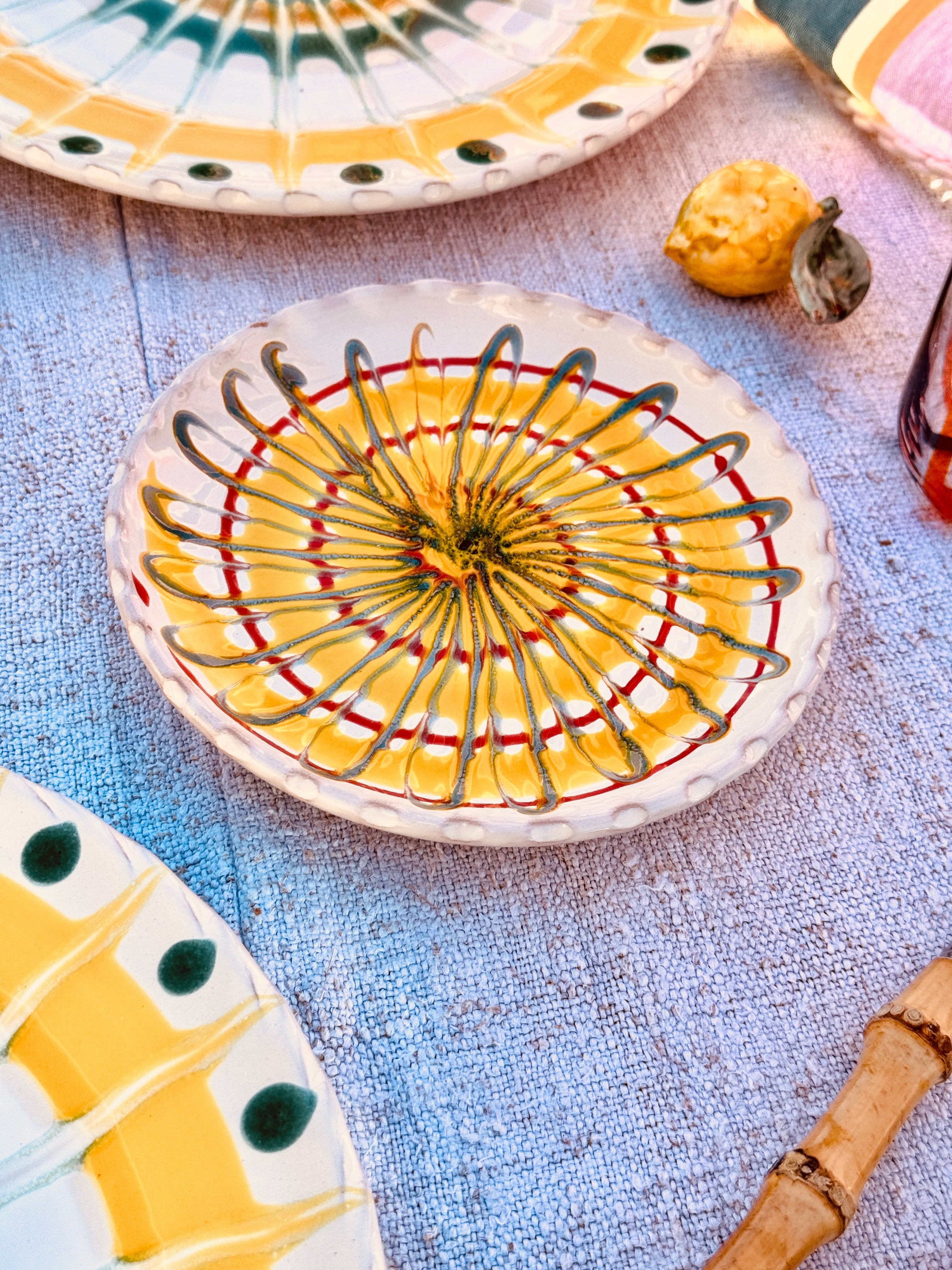 UNIQUE Fruit Plate 16cm "Casino"