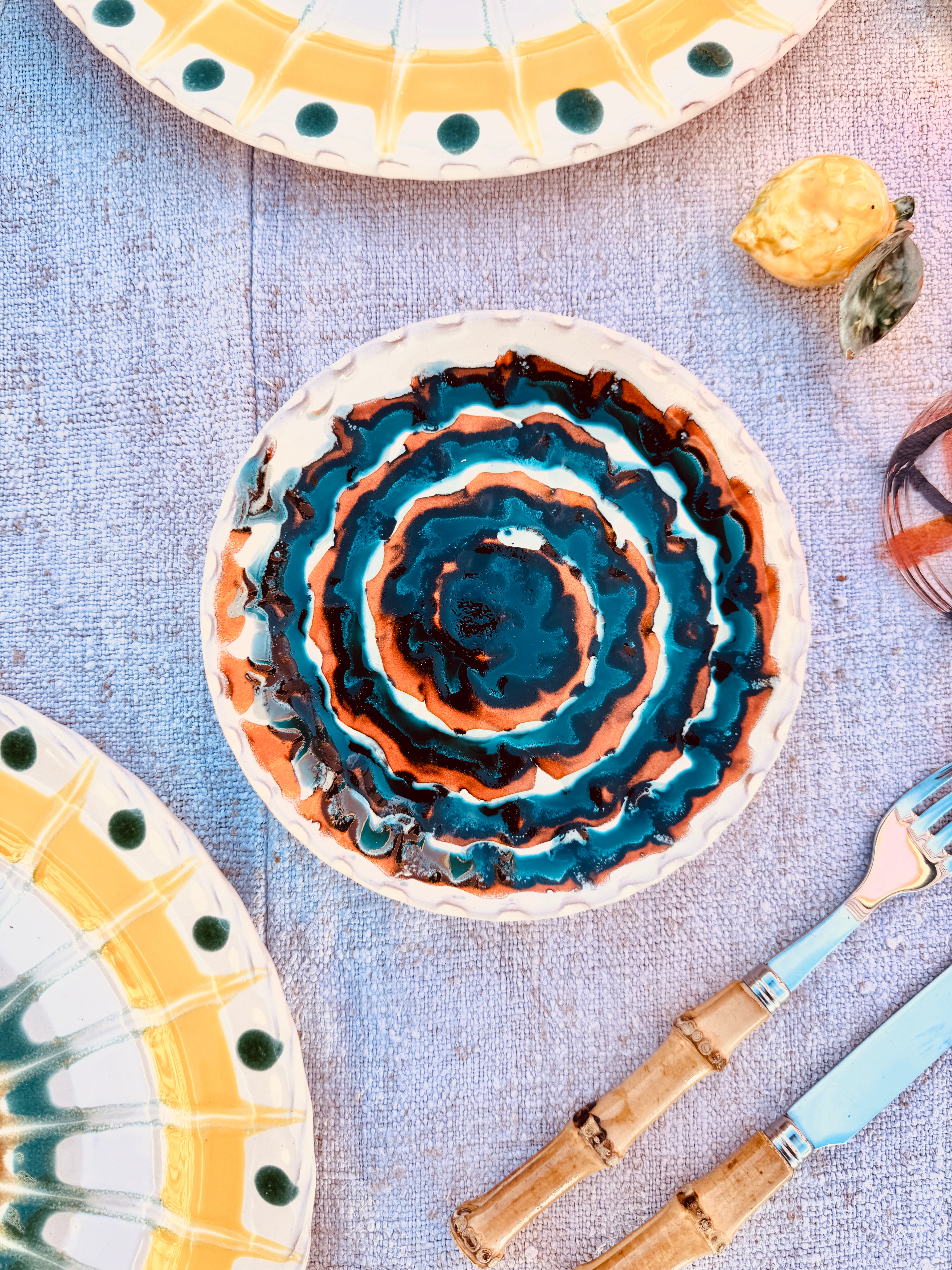 UNIQUE Fruit Plate 16cm "Casino"