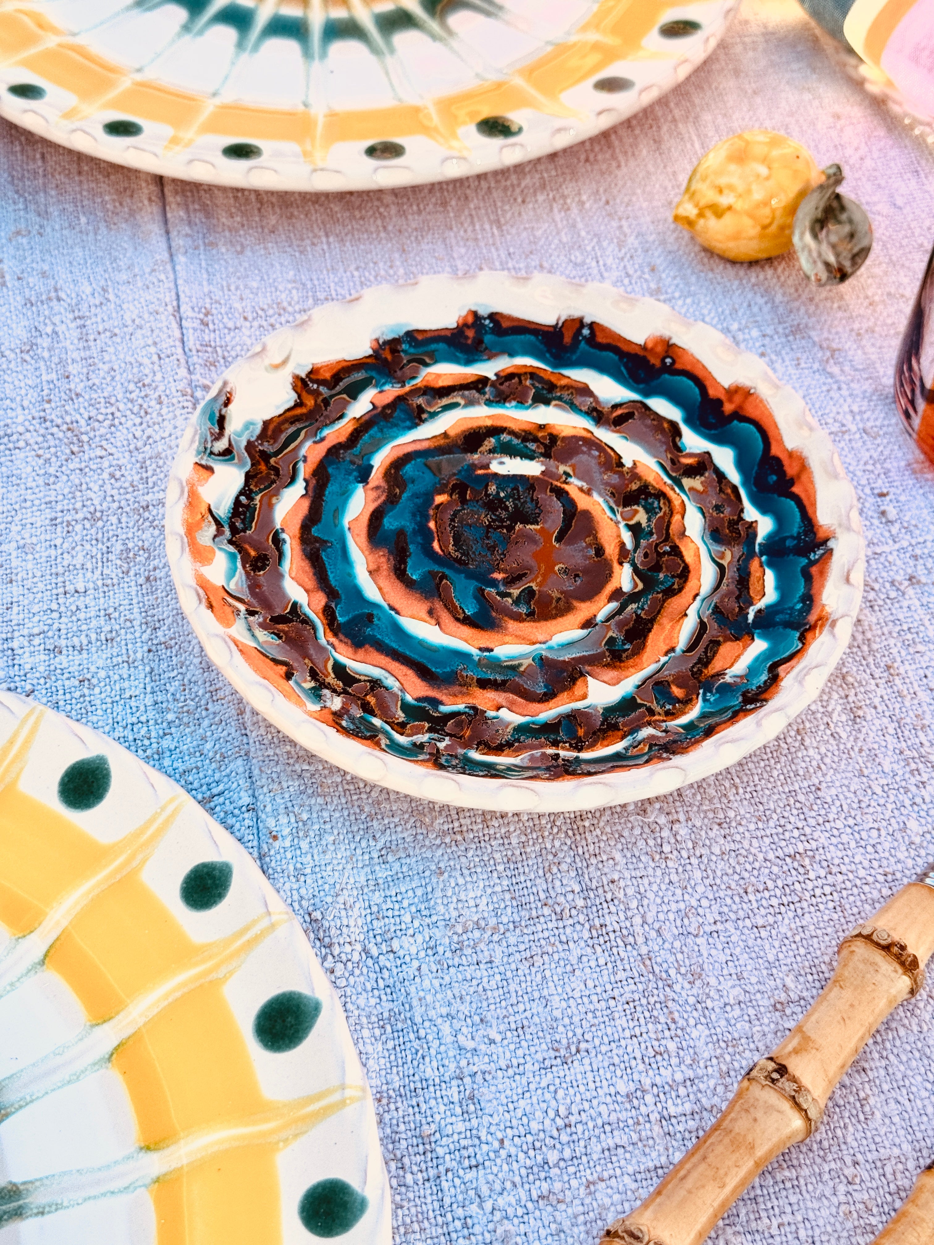 UNIQUE Fruit Plate 16cm "Casino"