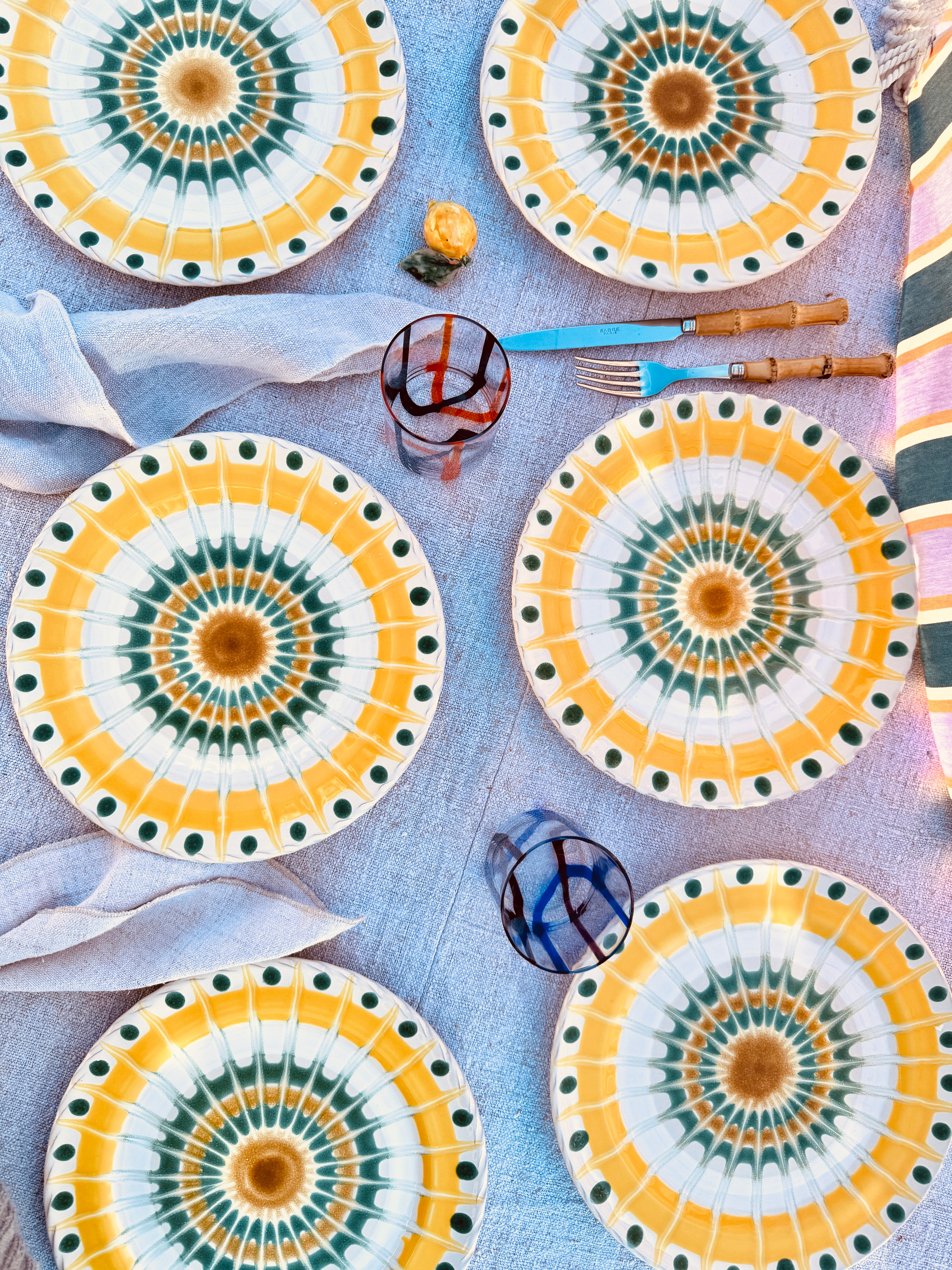 Speiseteller 27cm "Grand Hotel Riviera Sole" 6er Set