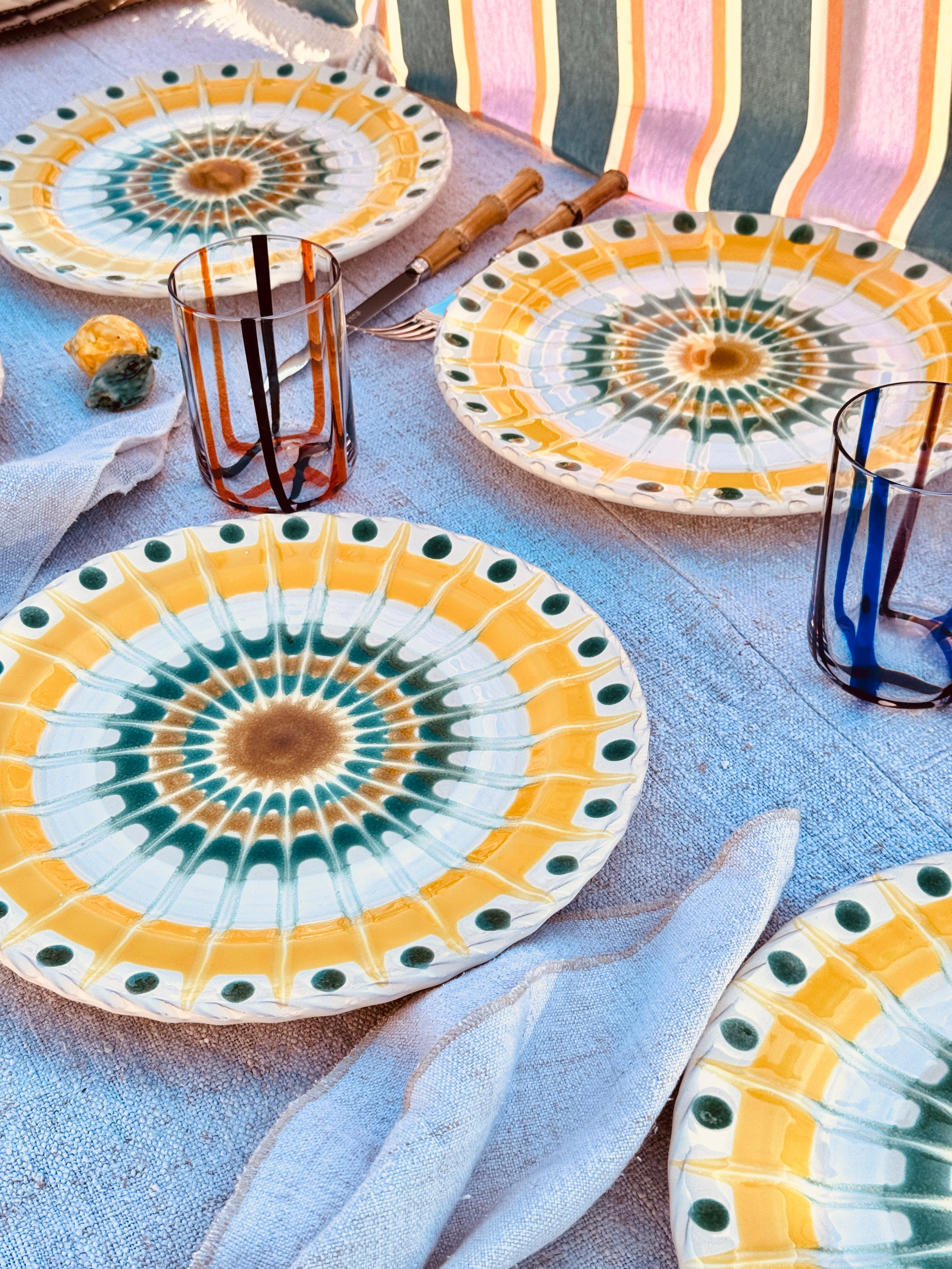 Speiseteller 27cm "Grand Hotel Riviera Sole" 6er Set