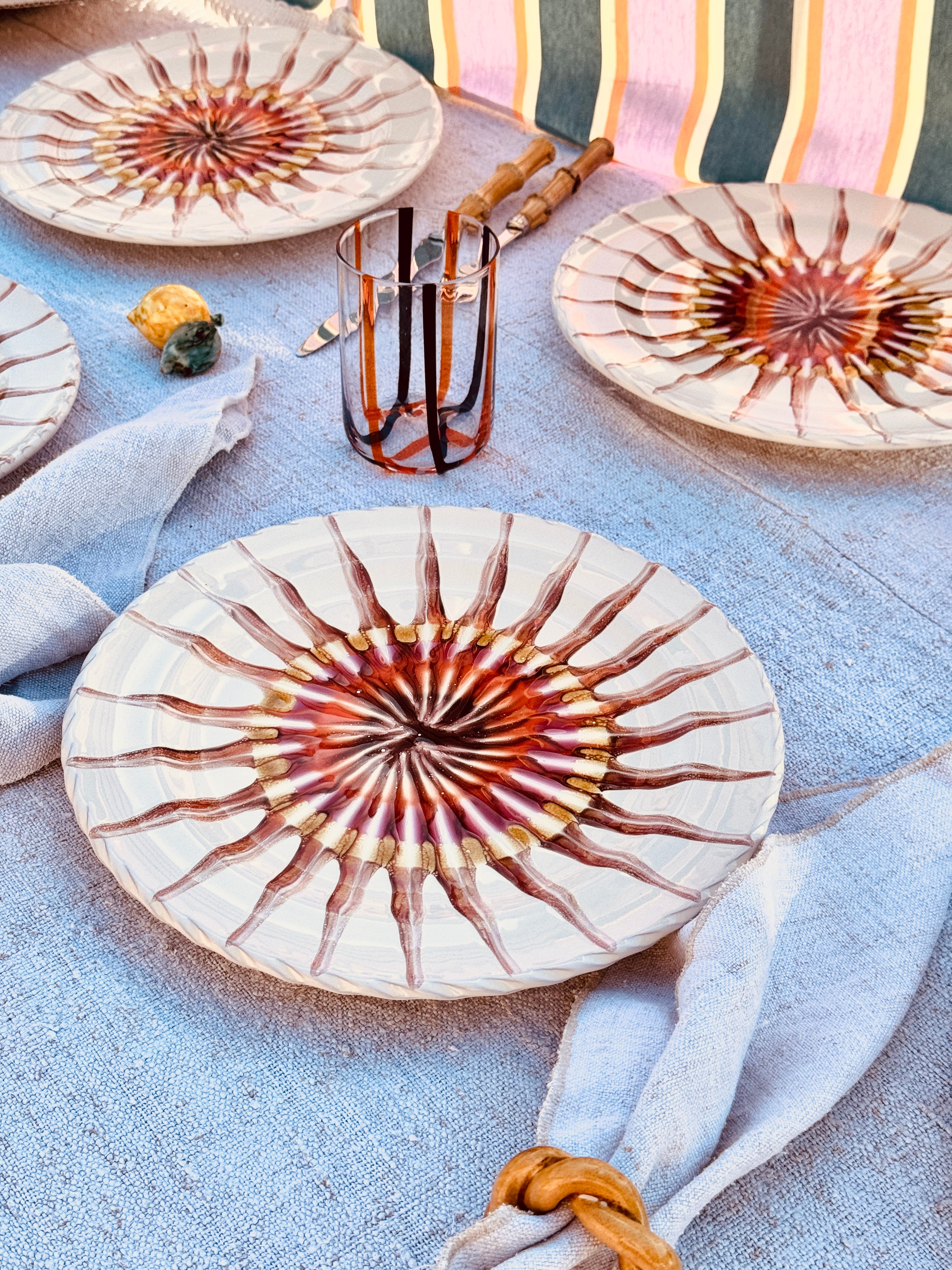 Speiseteller 27cm "Grand Hotel Riviera 1967" 6er Set