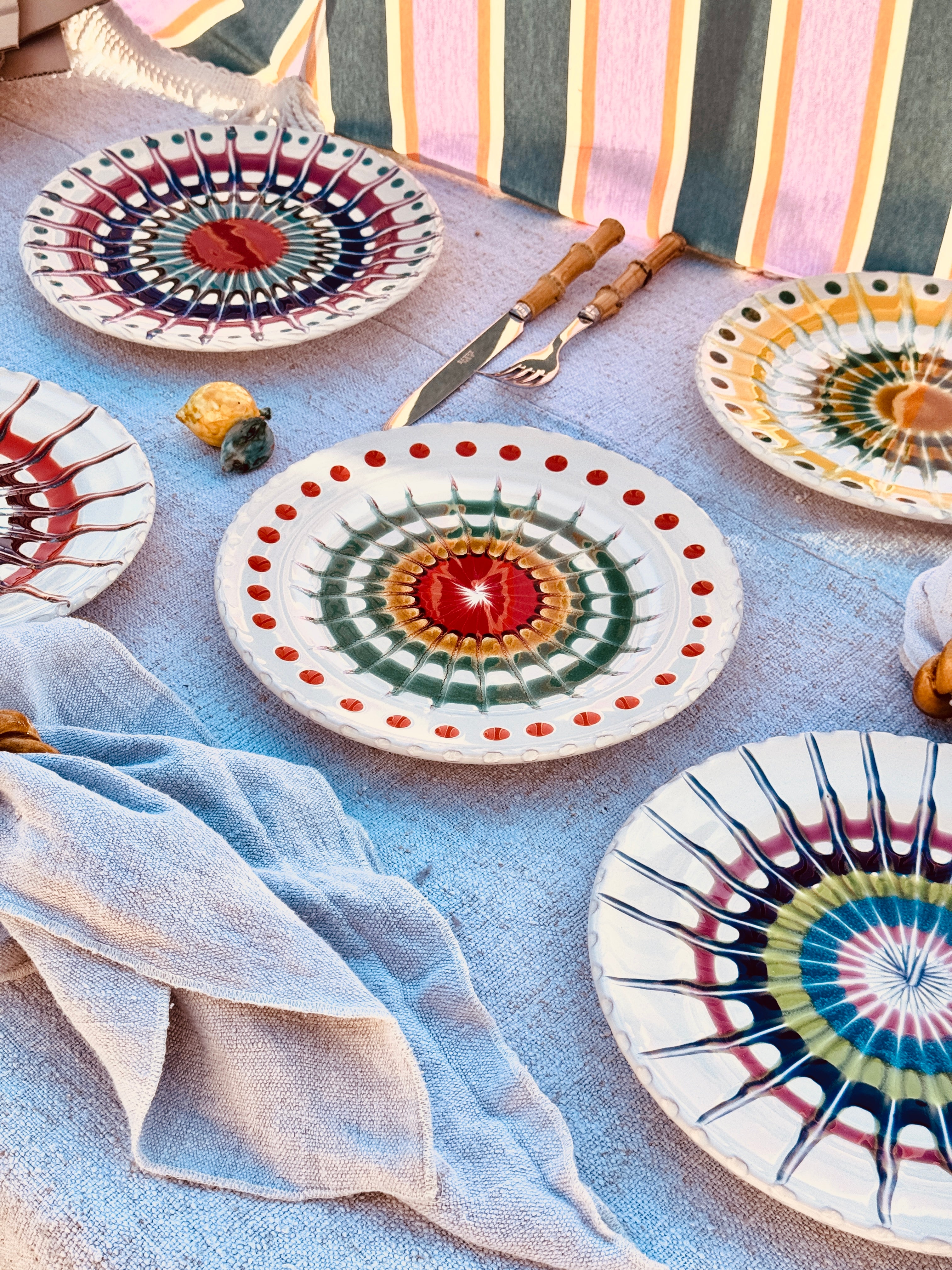 Speiseteller 25cm "Grand Hotel Riviera High Five" 5er Set