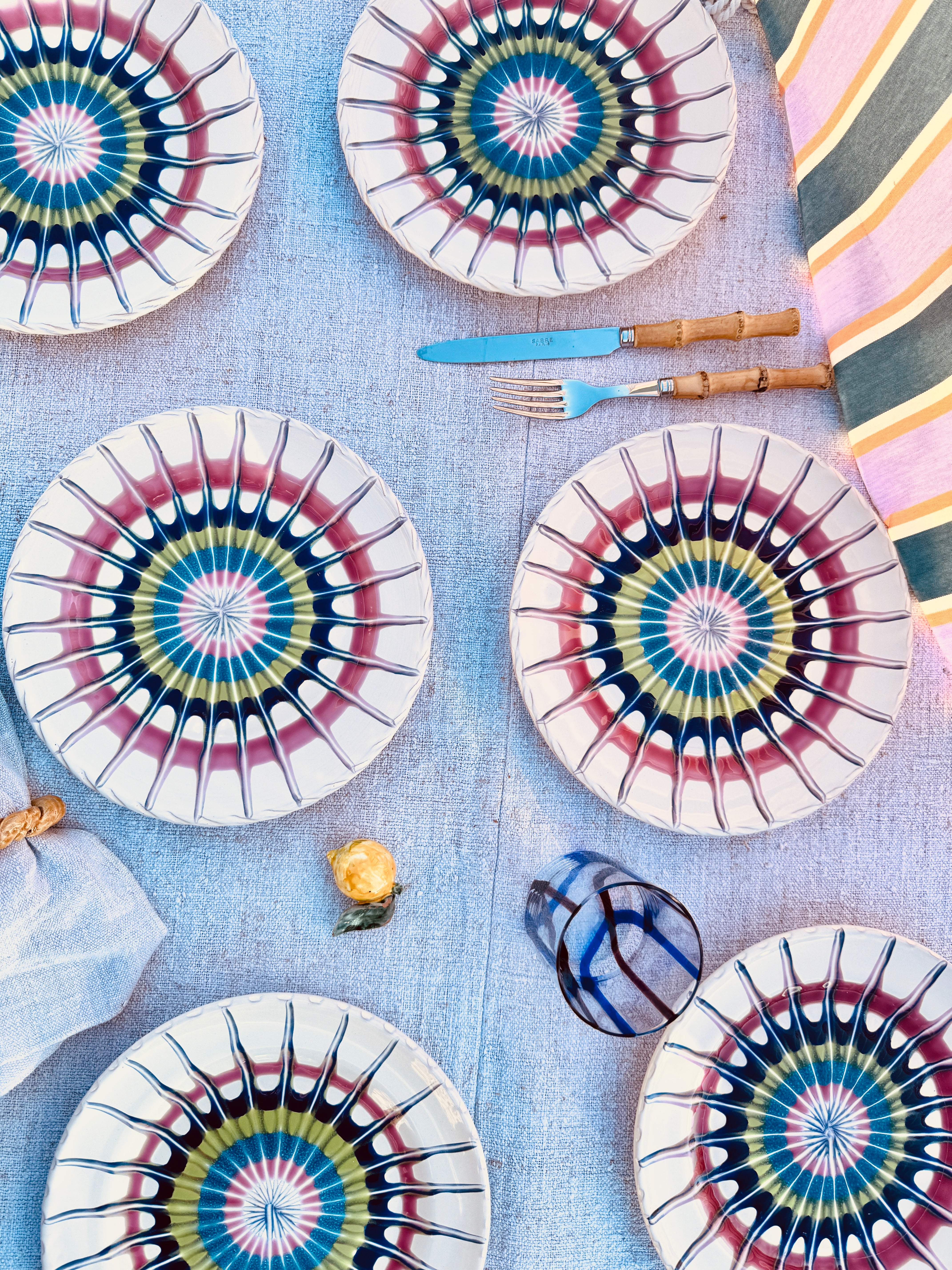 Speiseteller 25cm "Grand Hotel Riviera Classic Due" 6er Set