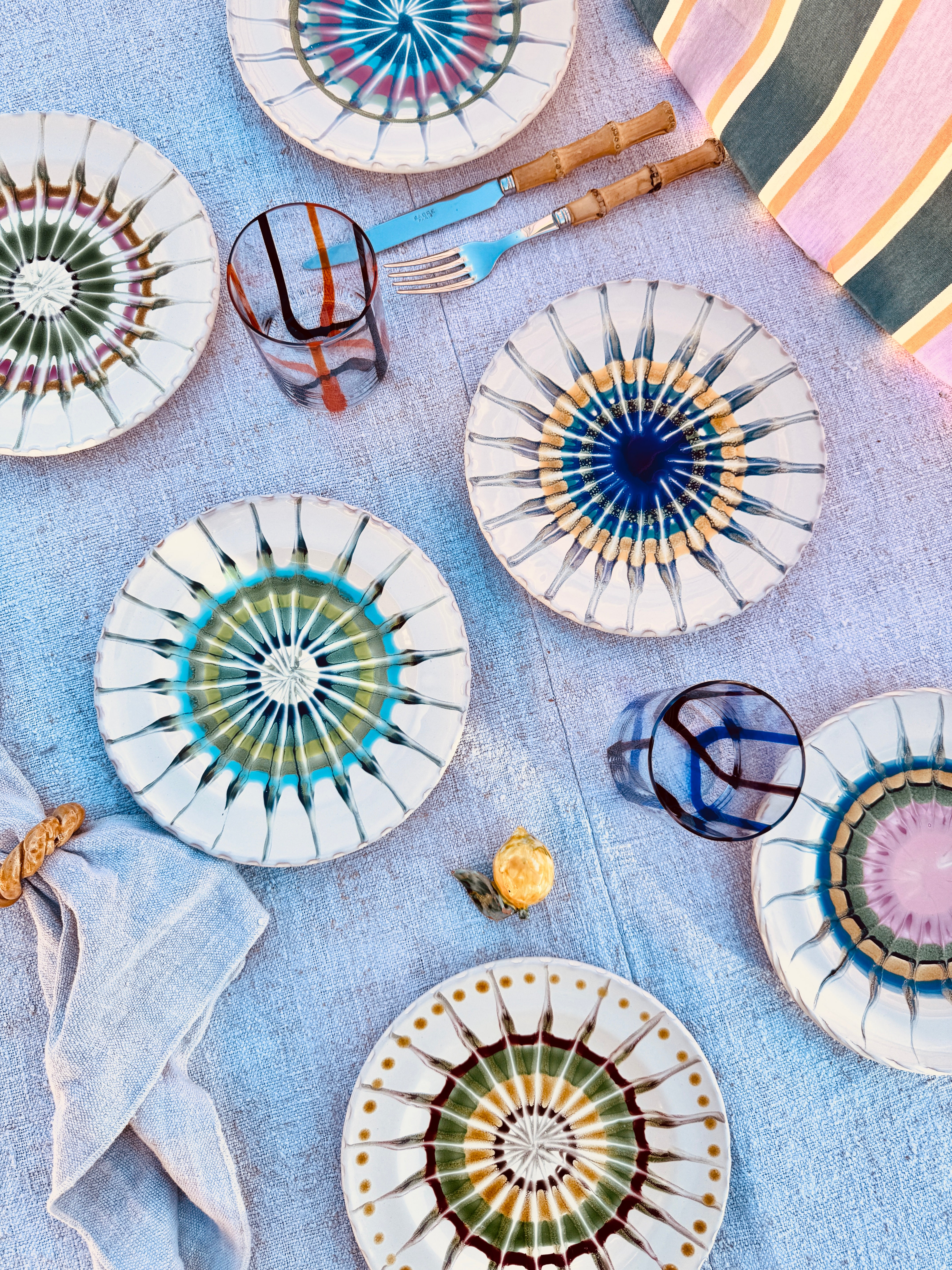 Antipasti Teller 20cm "Grande Misto" 6er Set