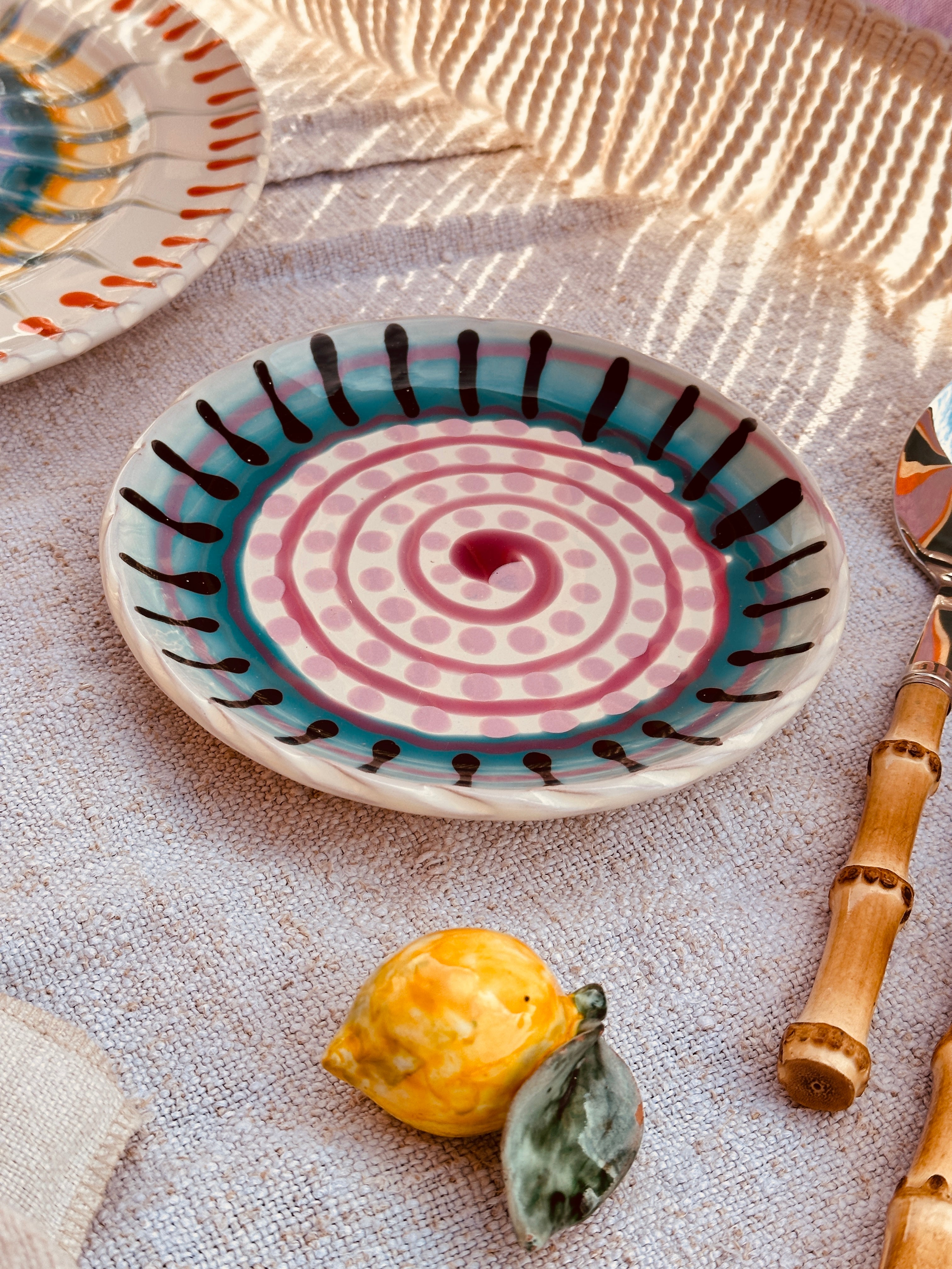 Psychodelic Brotteller Plate - 16cm "Little Puglia 1969"