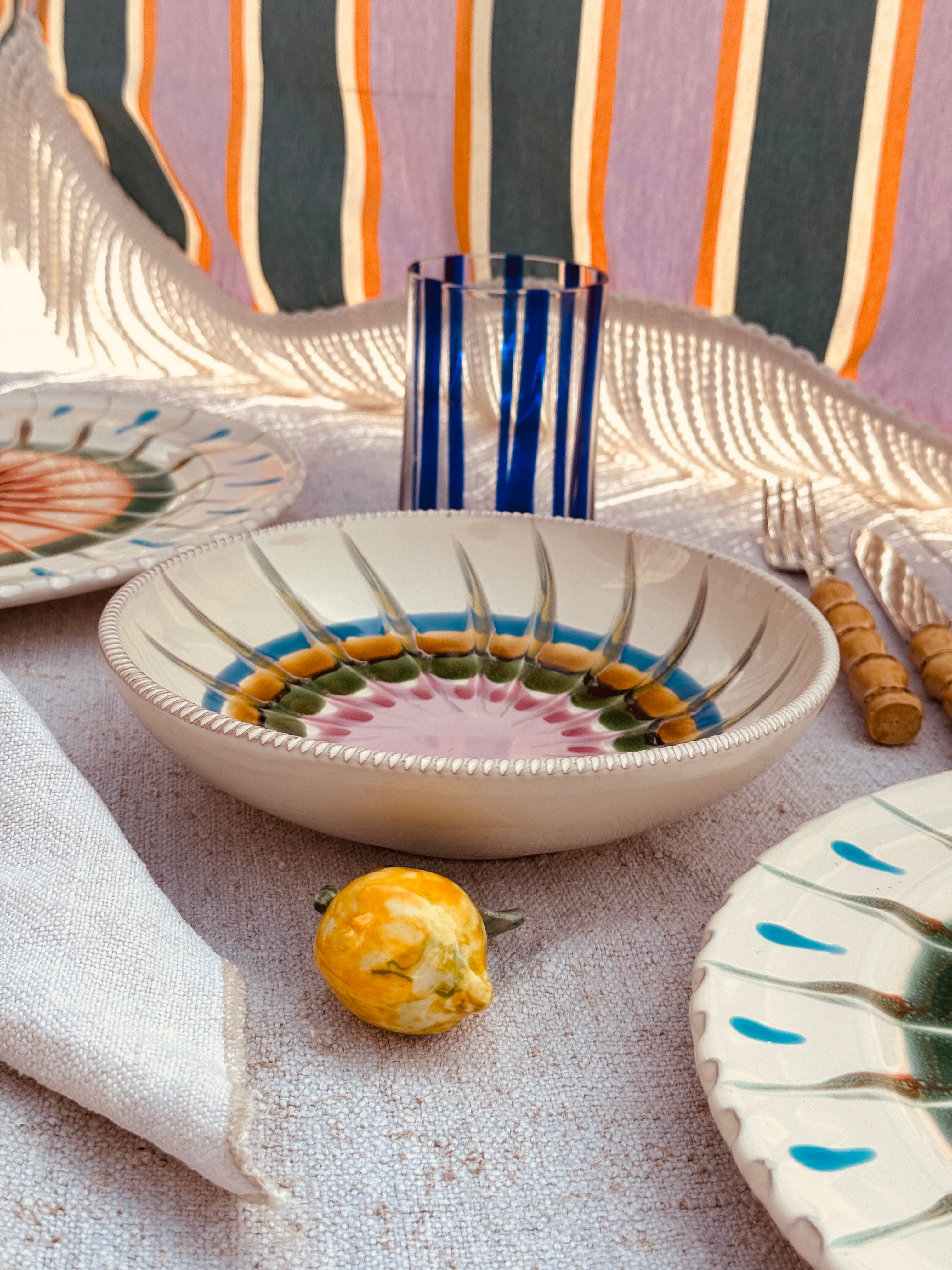 ! New Fit ! Psychodelic Bowl 19cm "Colori perfetto"