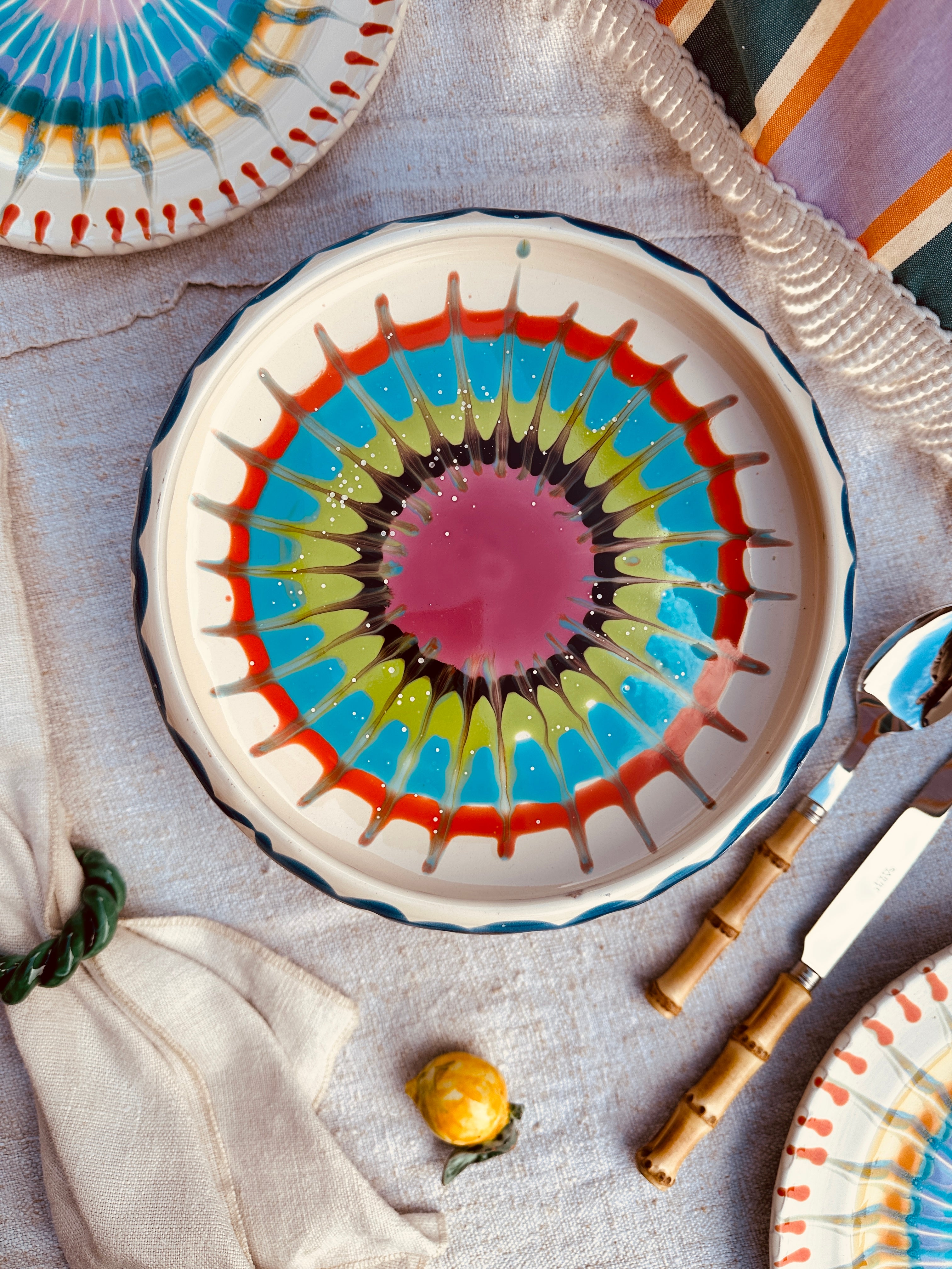 GRADE B GOODS 25cm "Riviera Hotel 1972" with white Freckles