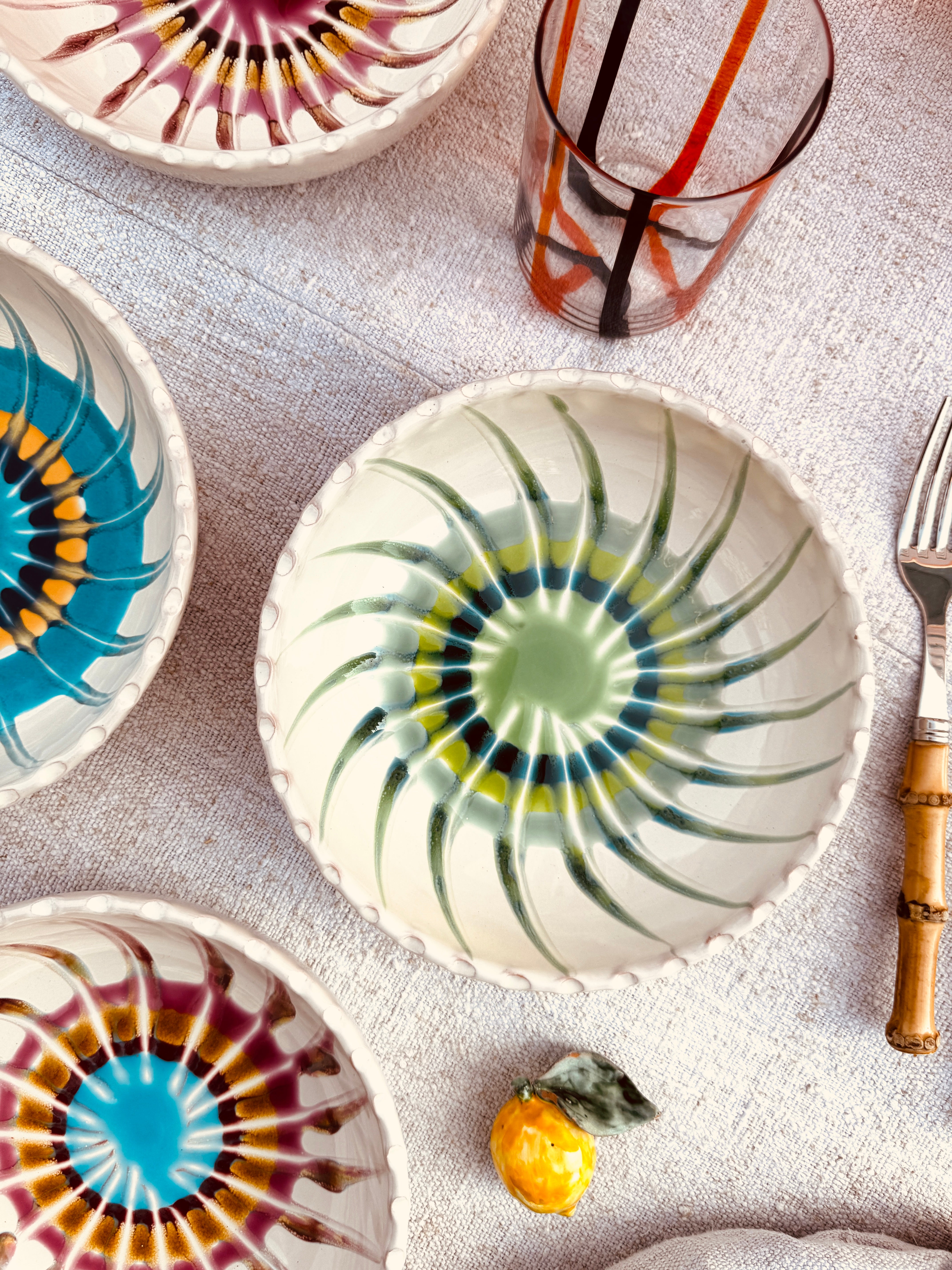 Schale - 19cm „Riviera Classic Mix" 4er Set