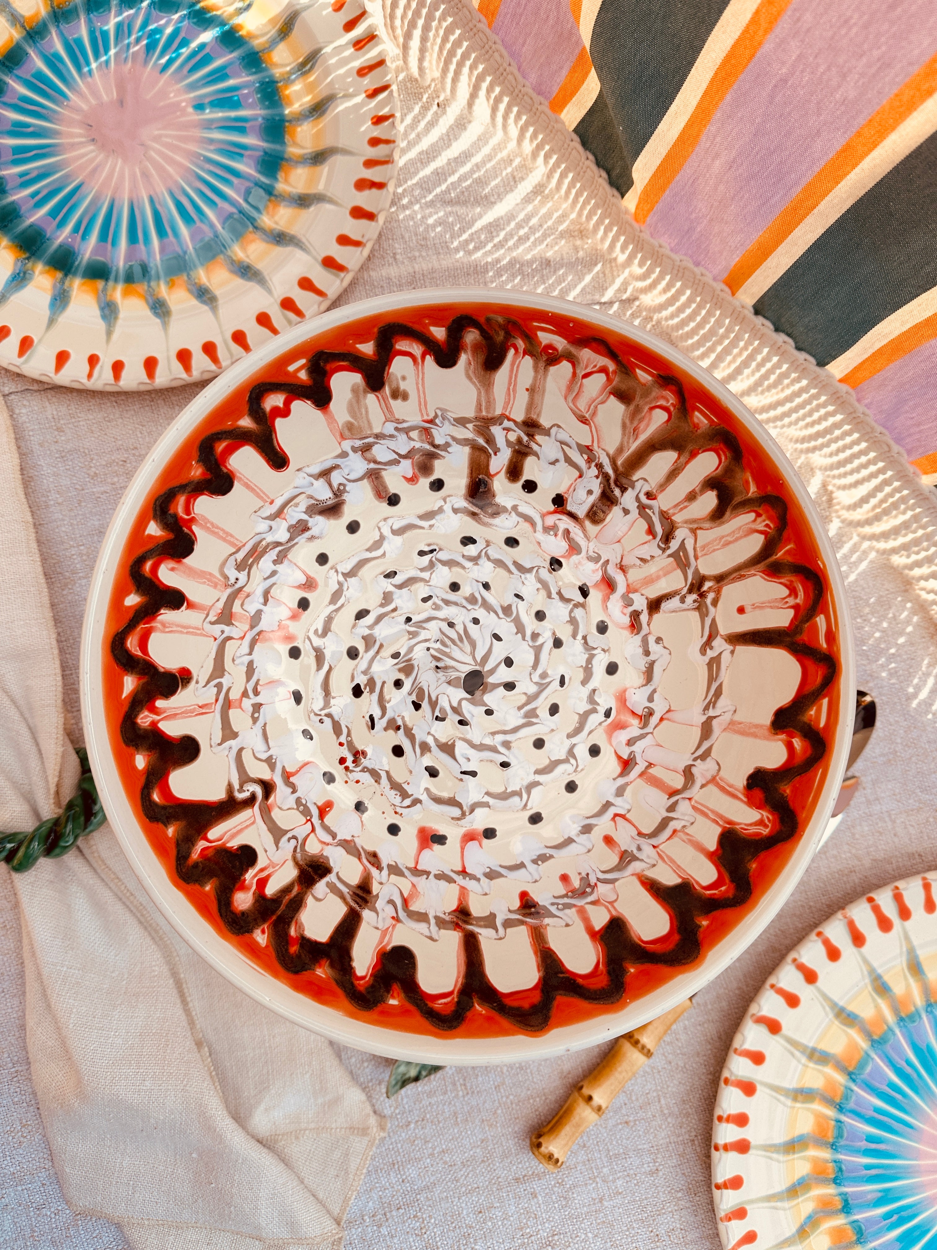 Psychodelic High Bowl - 26cm "Unique Piece"