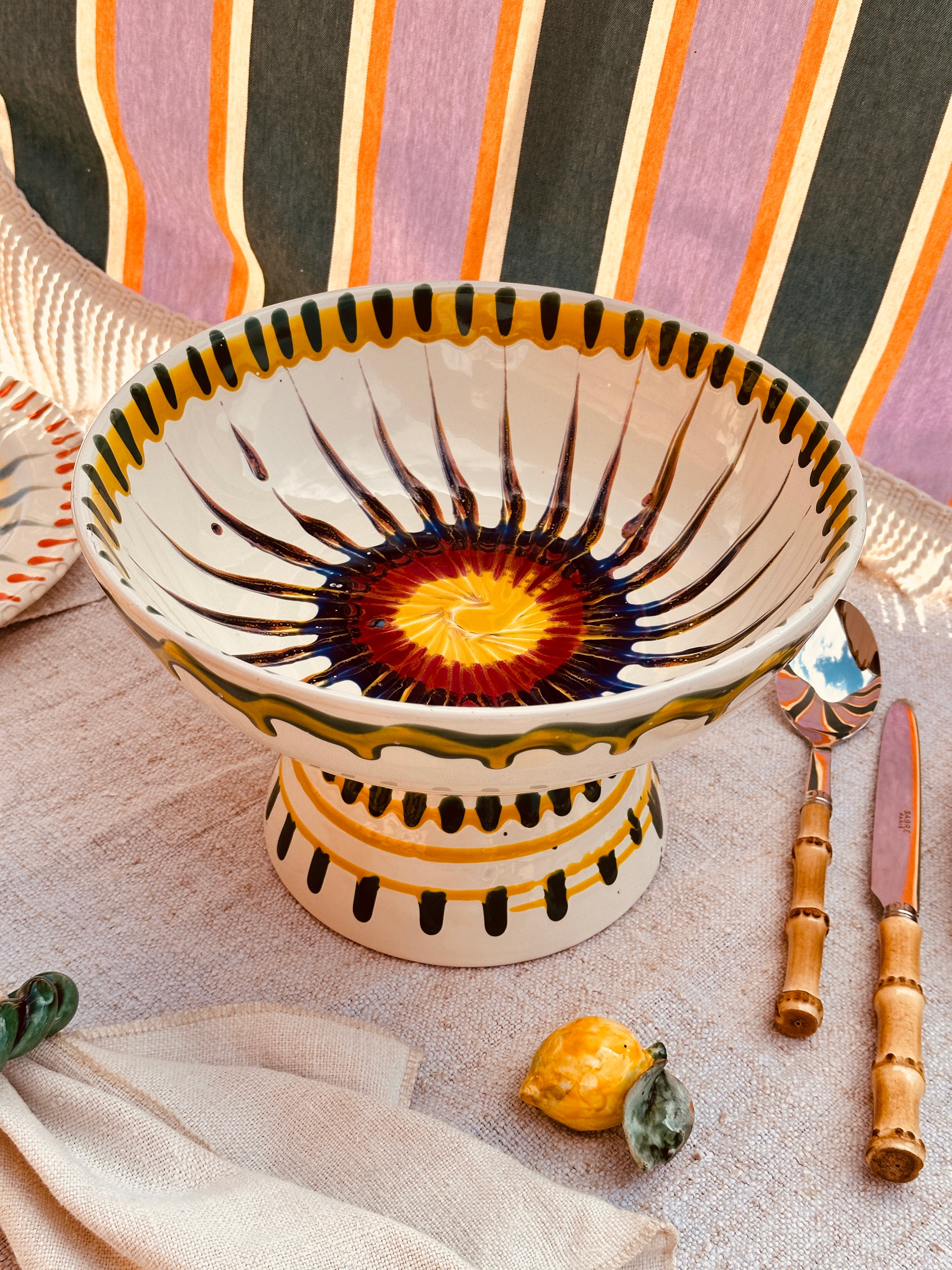 Psychodelic High Bowl - 26cm "Unique Piece"