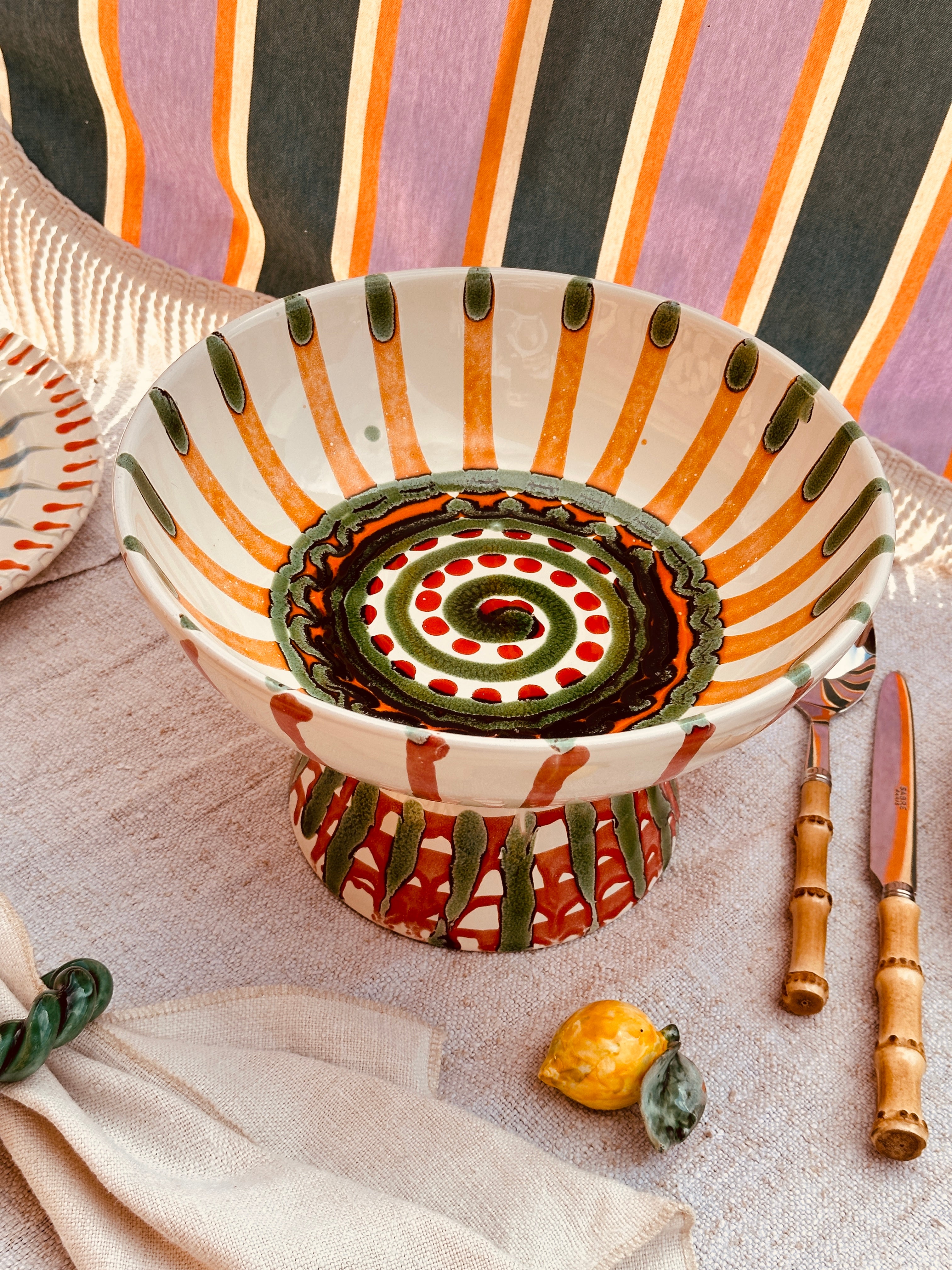 Psychodelic High Bowl - 26cm "Unique Piece"