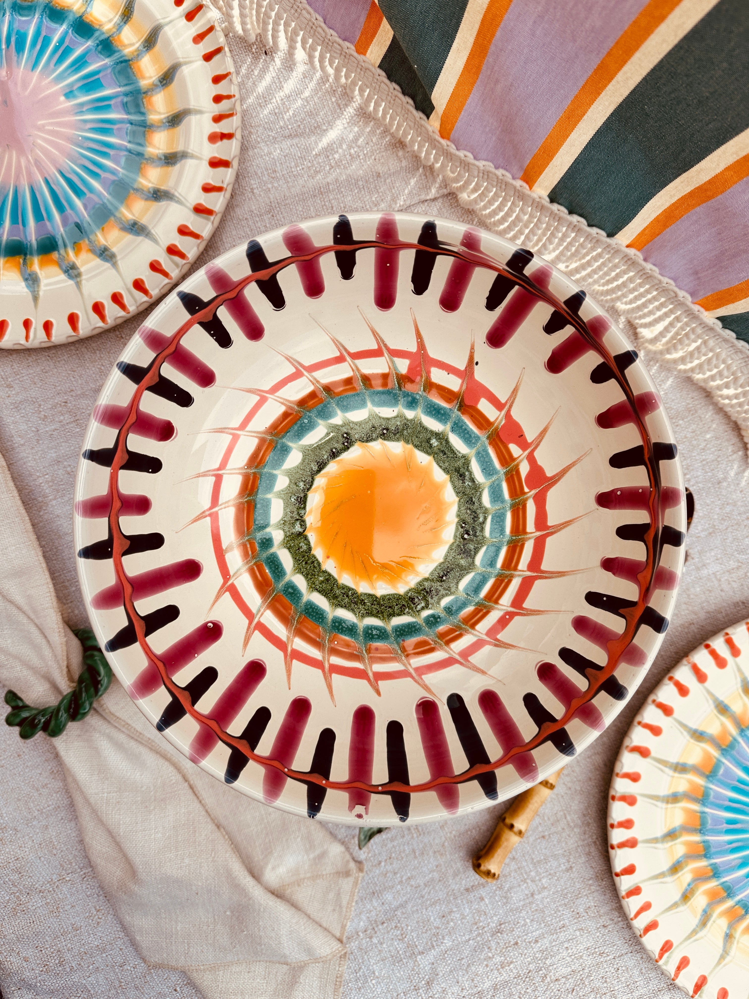 Psychodelic High Bowl - 26cm "Monopoli"