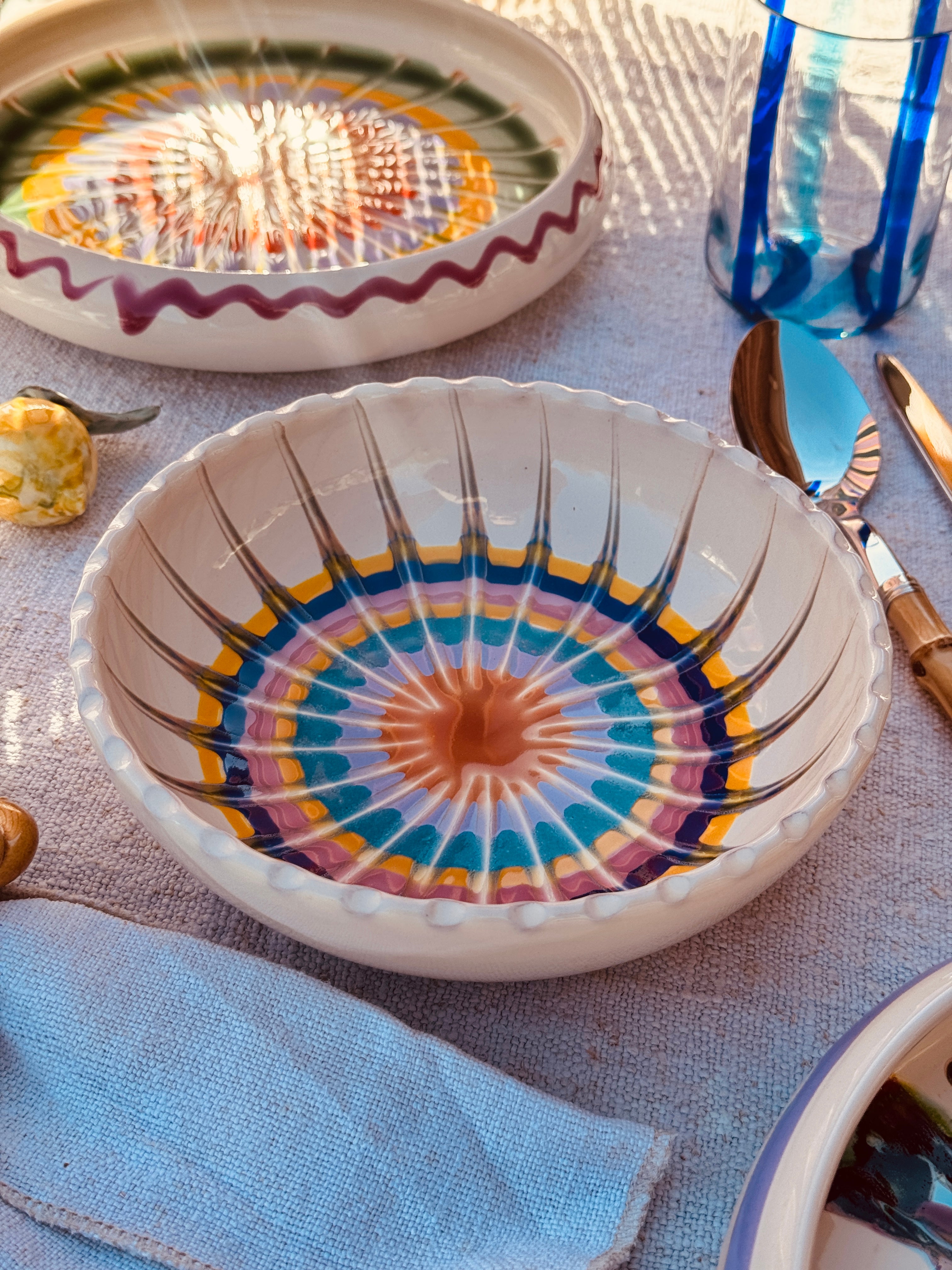 Psychodelic Schale - 19cm „Riviera'sClassics 1970“