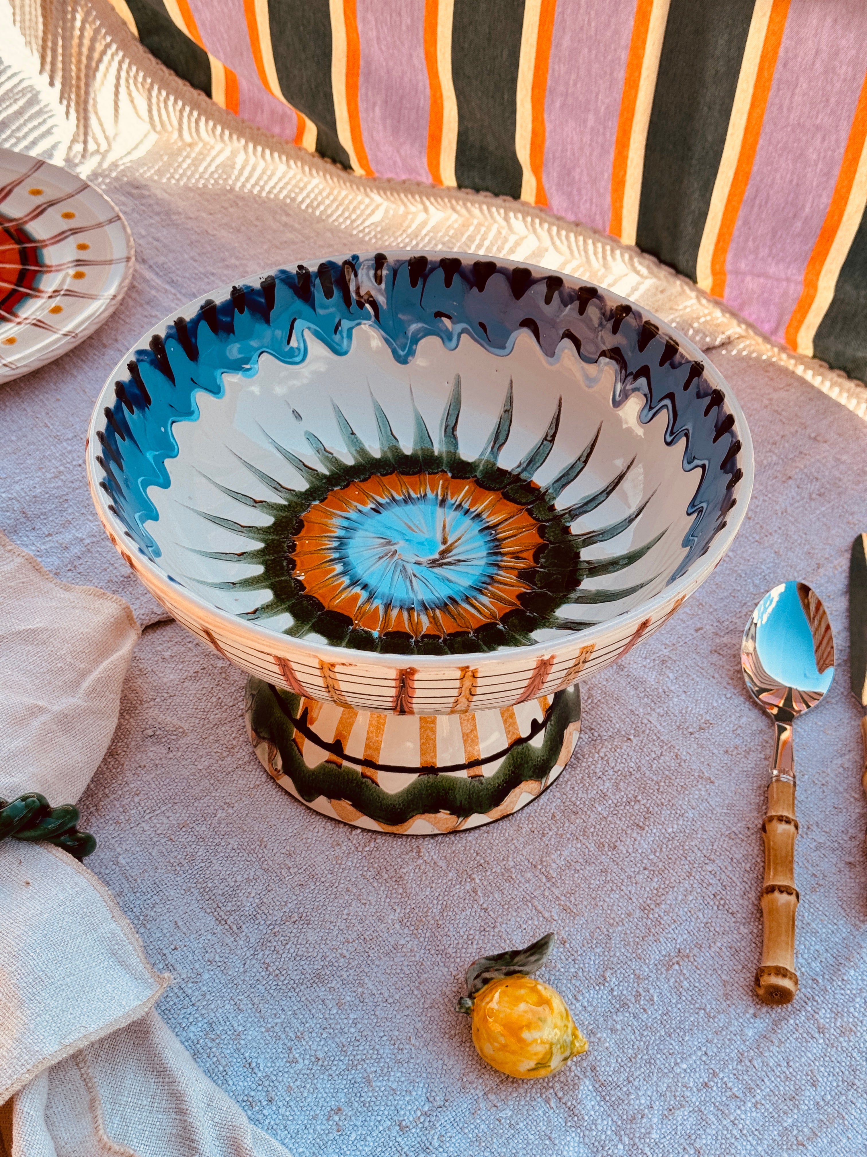 Psychodelic High Bowl - 26cm "Unique Piece - One of a Kind"