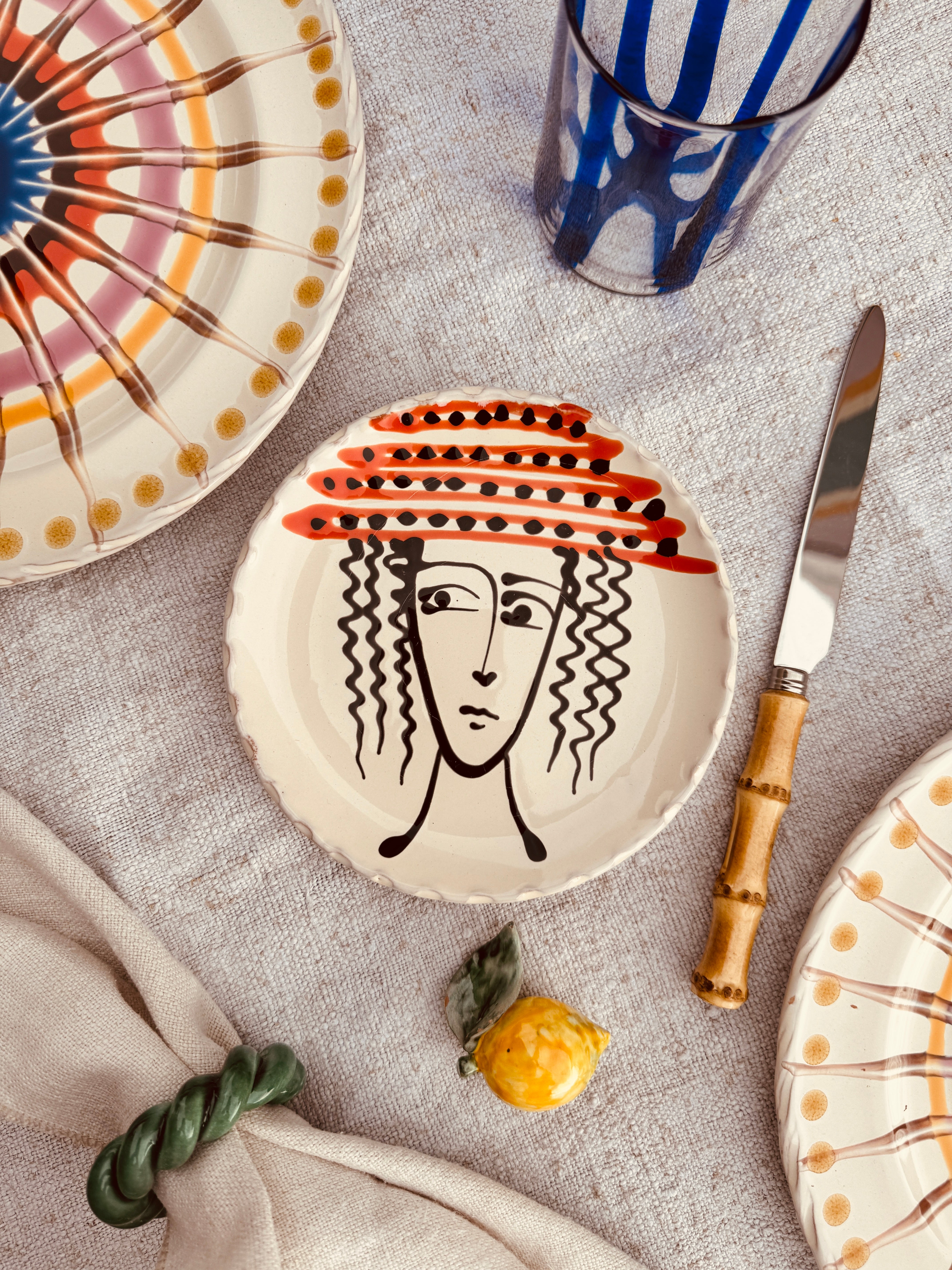 Viso Brotteller 16cm "Ciao Madame Picasso"