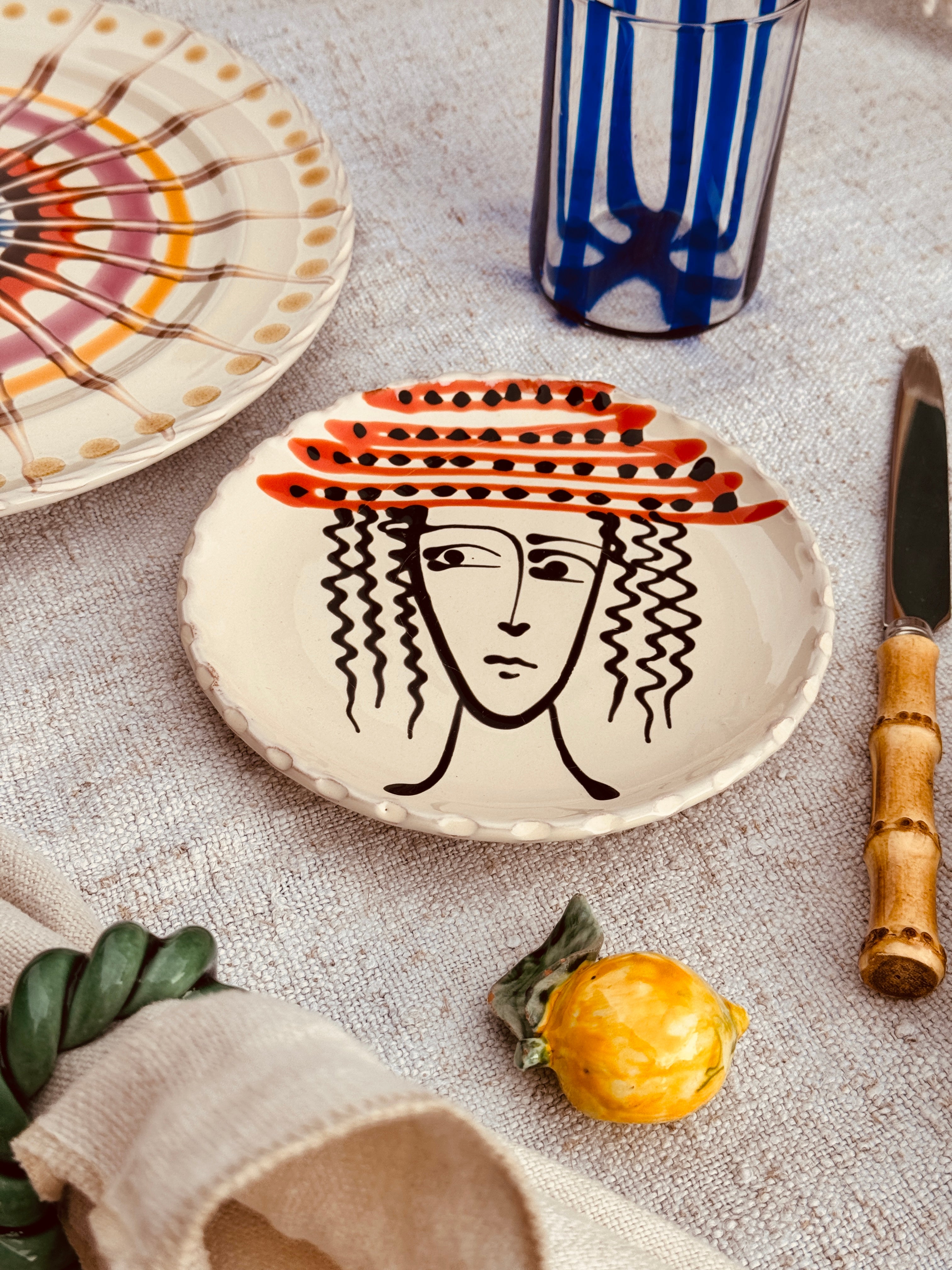 Viso Brotteller 16cm "Ciao Madame Picasso"