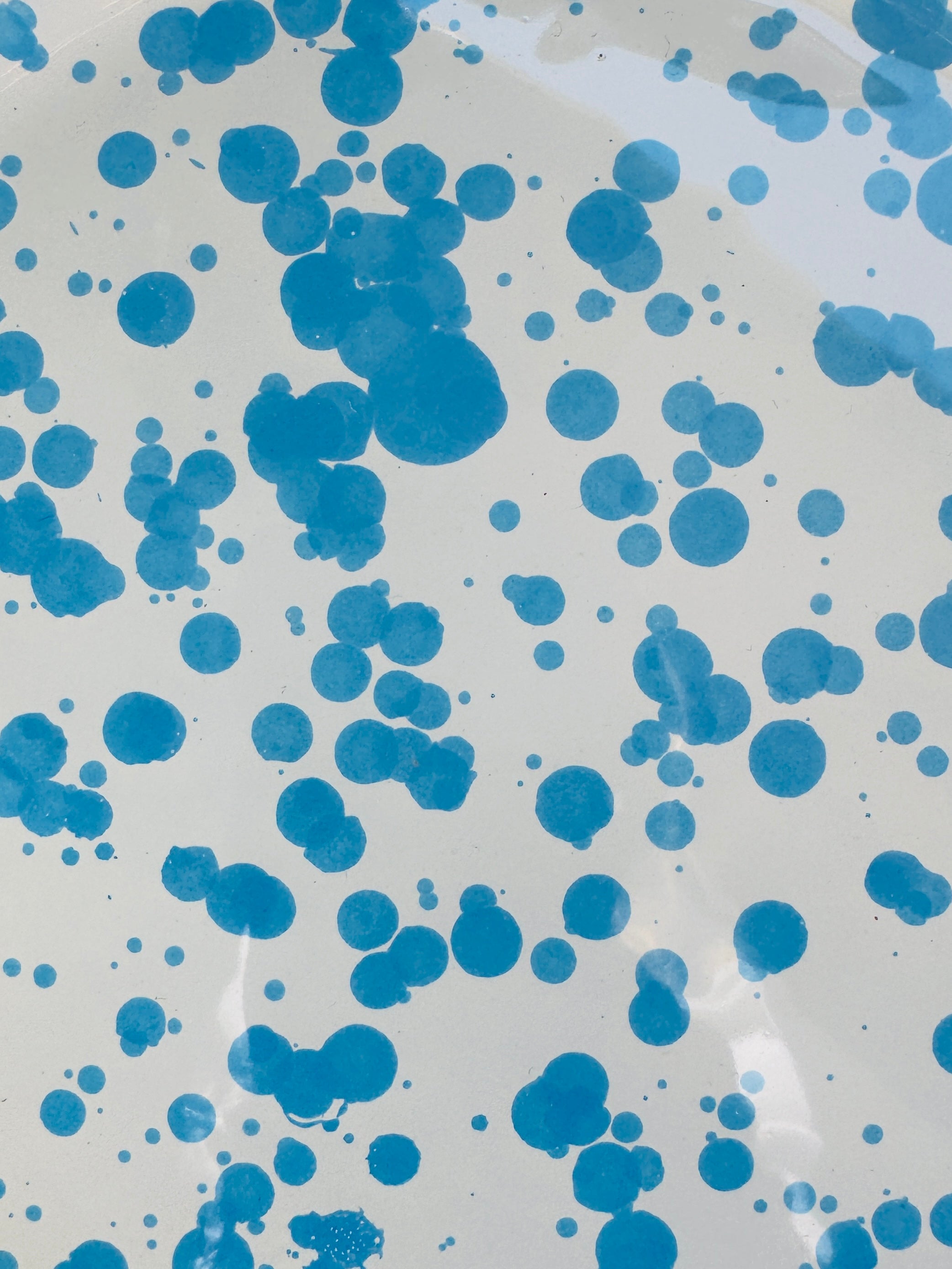 Handmade Italian Salad Bowl 30 cm | Schizzato Ceramic Bowl