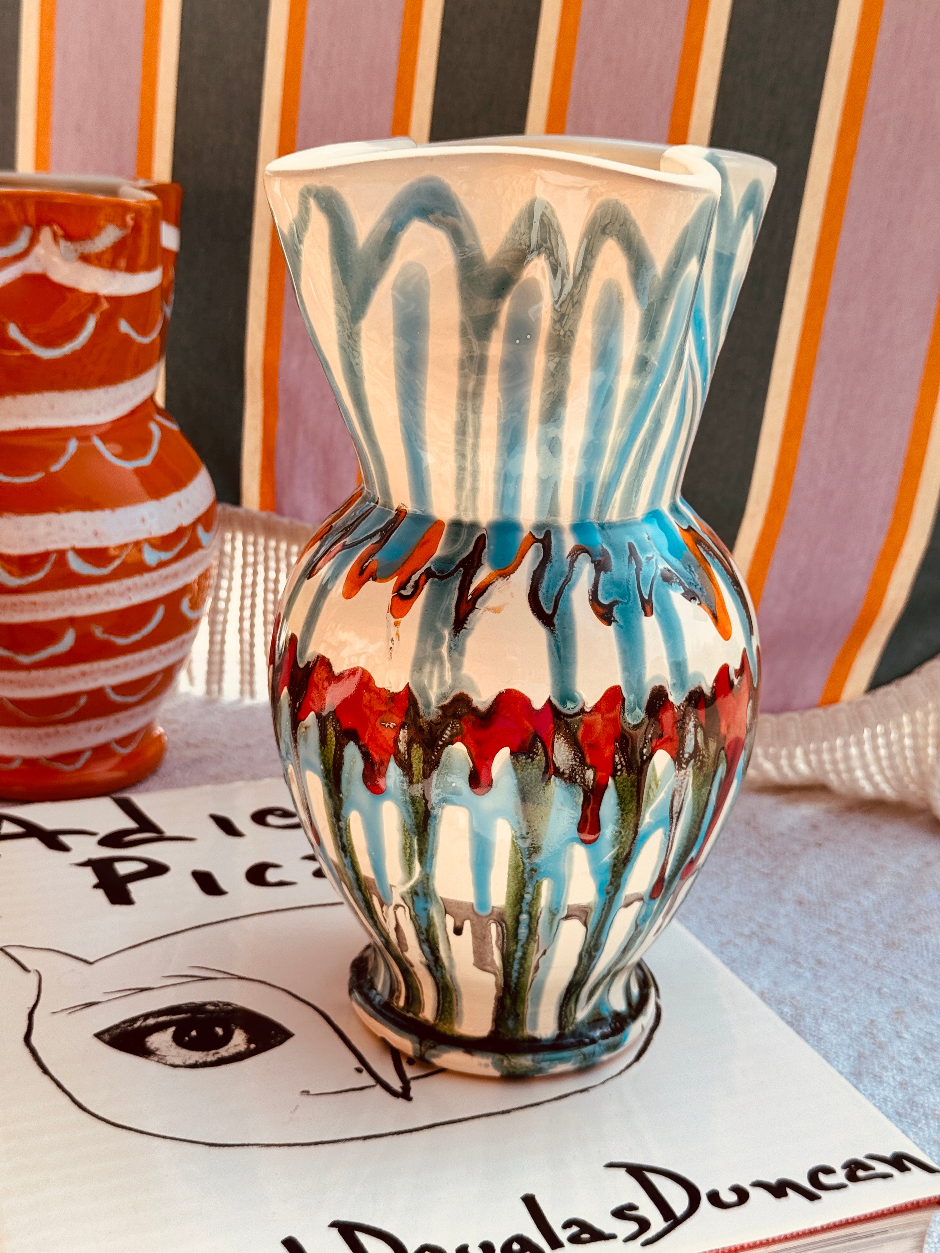 Psychodelic Vase 25cm "Grand Hotel Riviera"