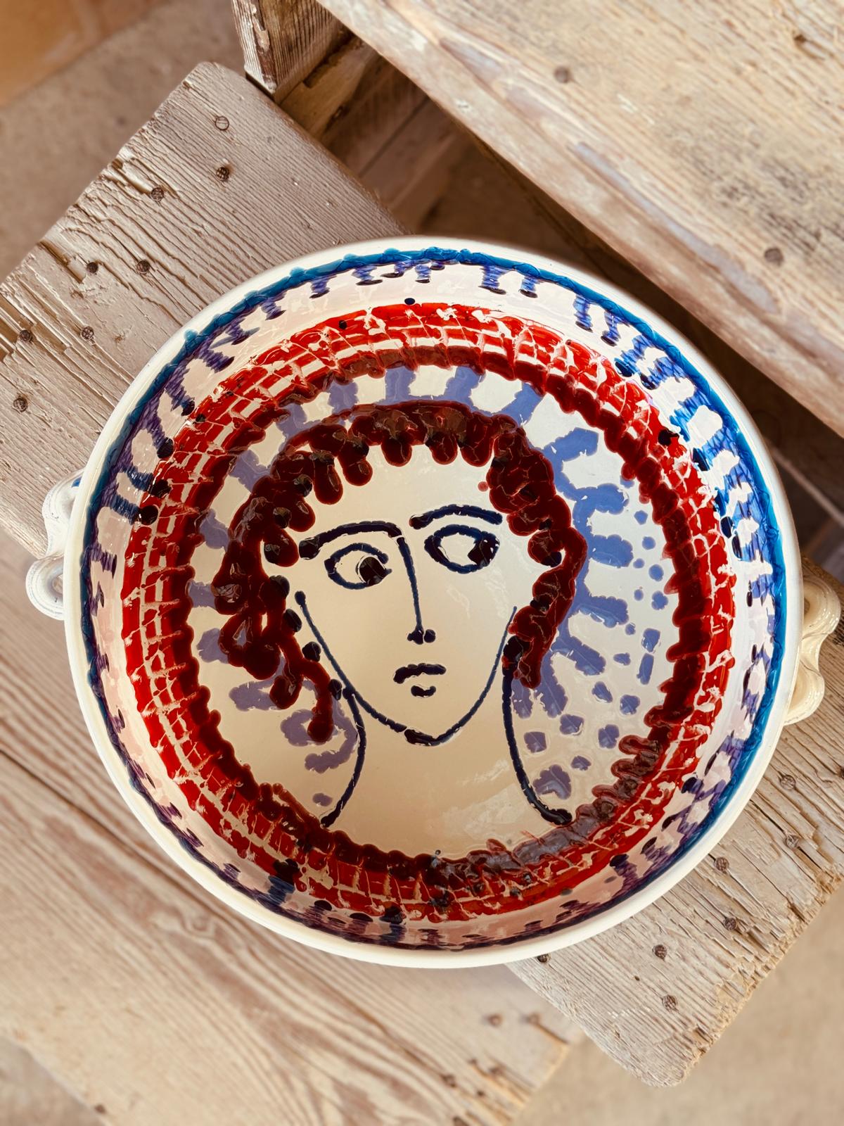 Psychodelic 6 Viso Salatschale & Ofenform „EINZELSTÜCK" 34cm