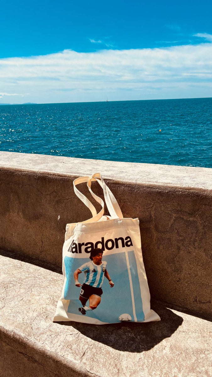 Maradona Canvas Tasche — Napoli Edition